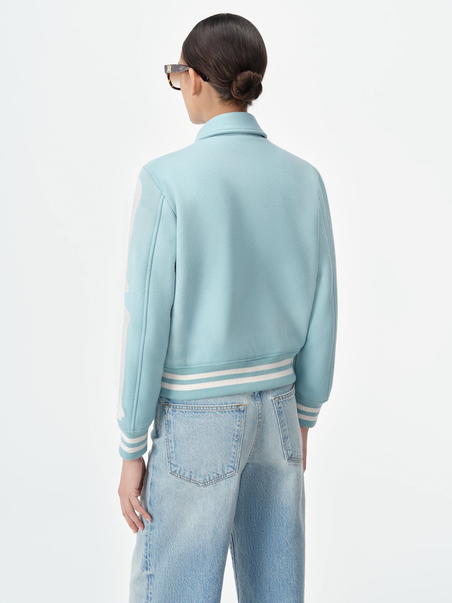 Ropa De Abrigo Amiri Bones Jacket Mujer Azules | SCHMYE-024