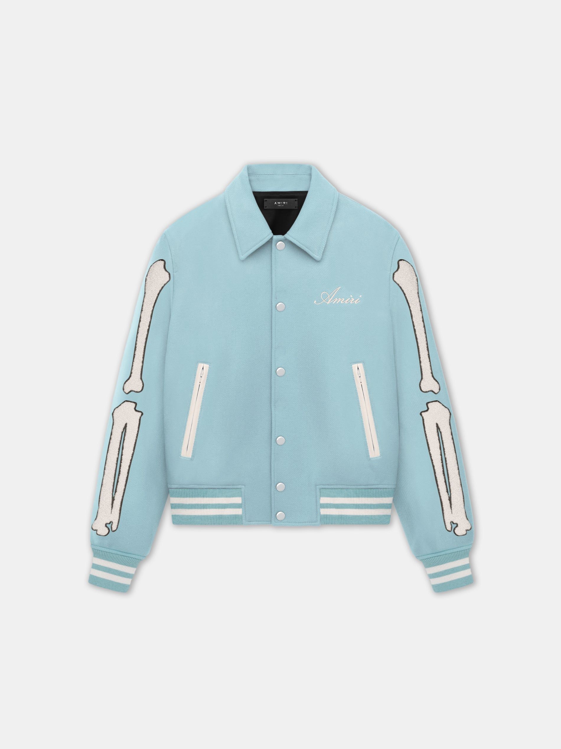Ropa De Abrigo Amiri Bones Jacket Mujer Azules | SCHMYE-024