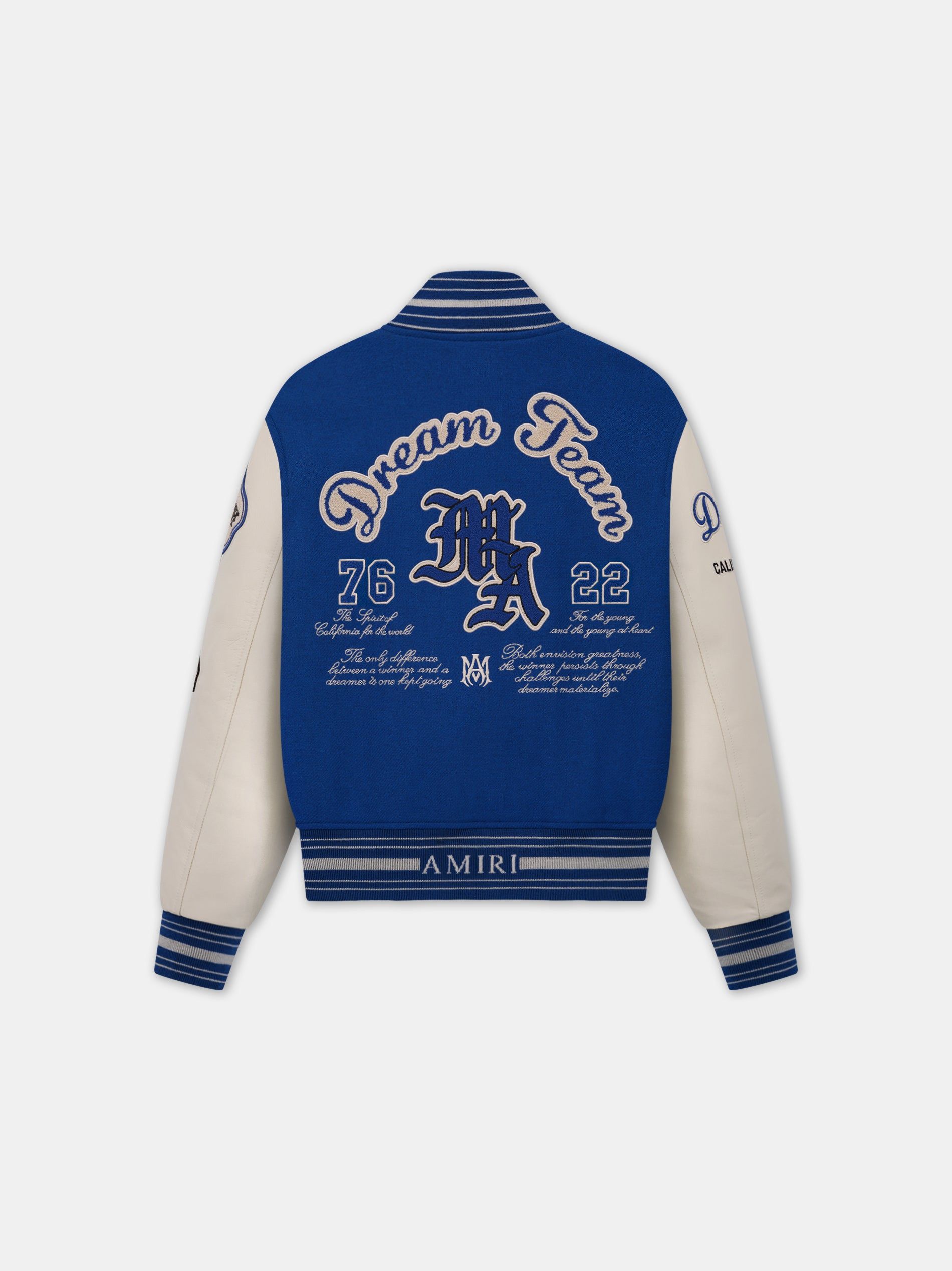 Ropa De Abrigo Amiri Dream Team Varsity Jacket Hombre Azules | WPSCGR-410