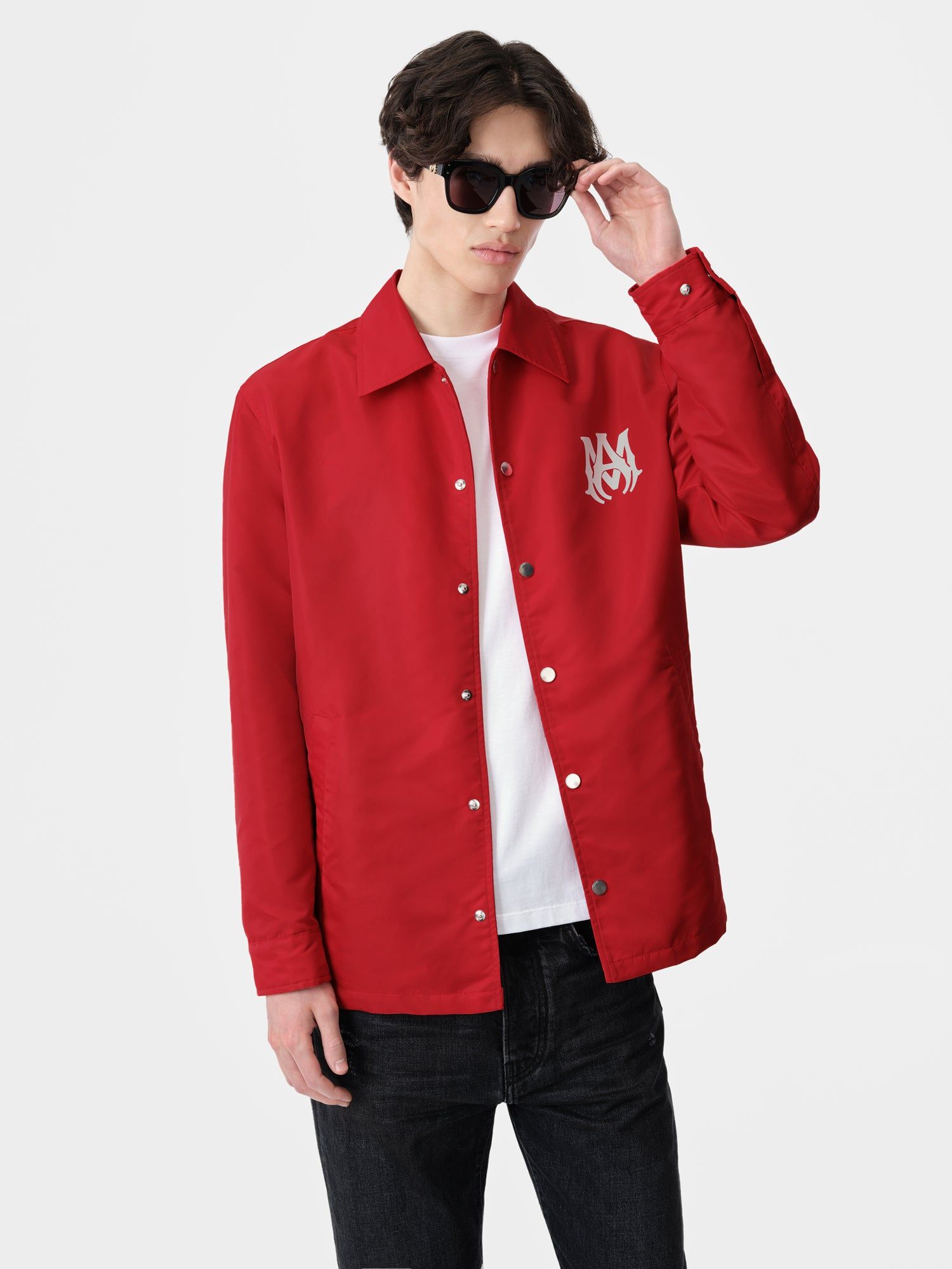 Ropa De Abrigo Amiri Ma Coach Jacket Hombre Rojos | FGWZUV-850