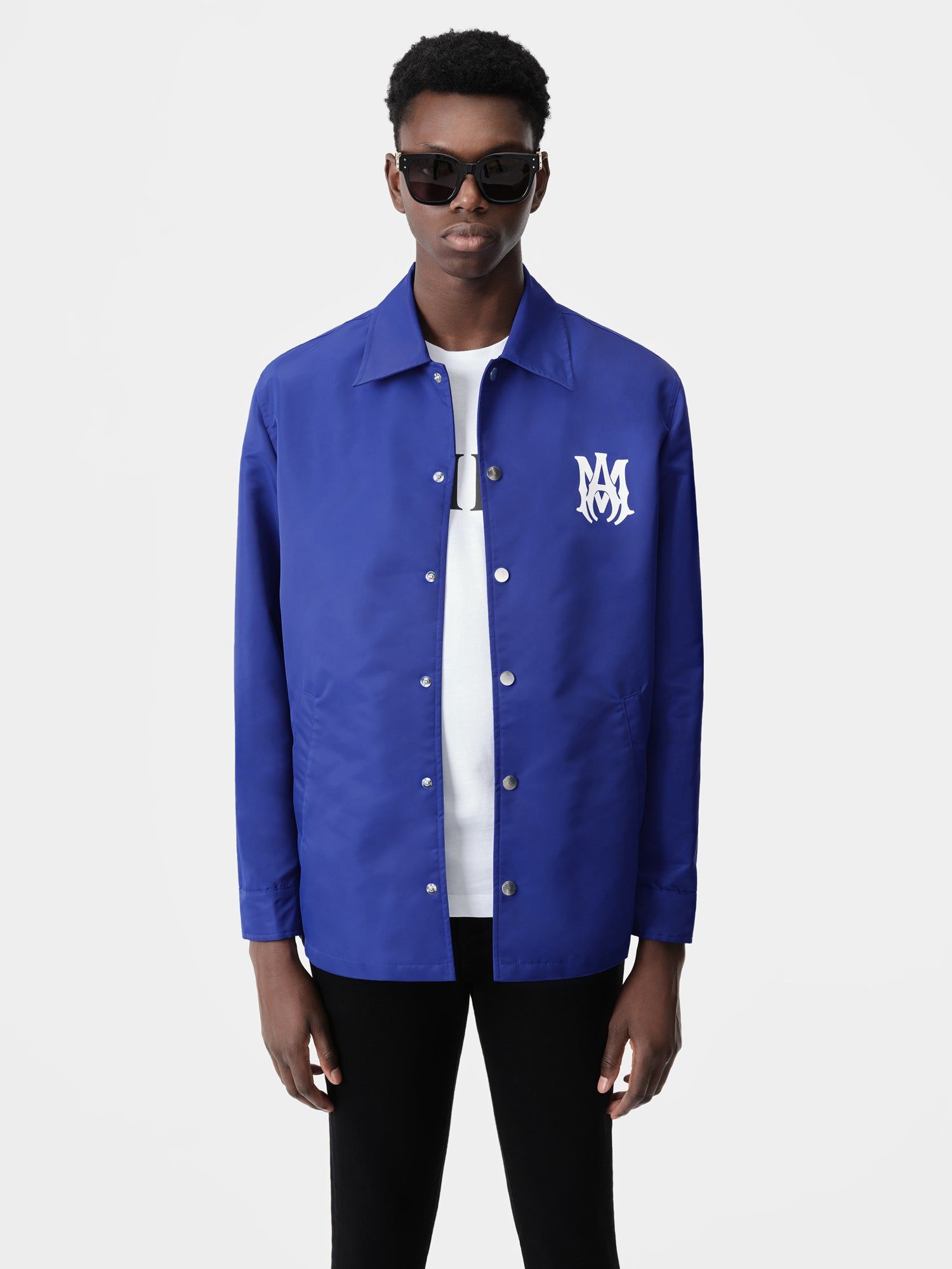 Ropa De Abrigo Amiri Ma Coach Jacket Hombre Azules | VGKCFD-612