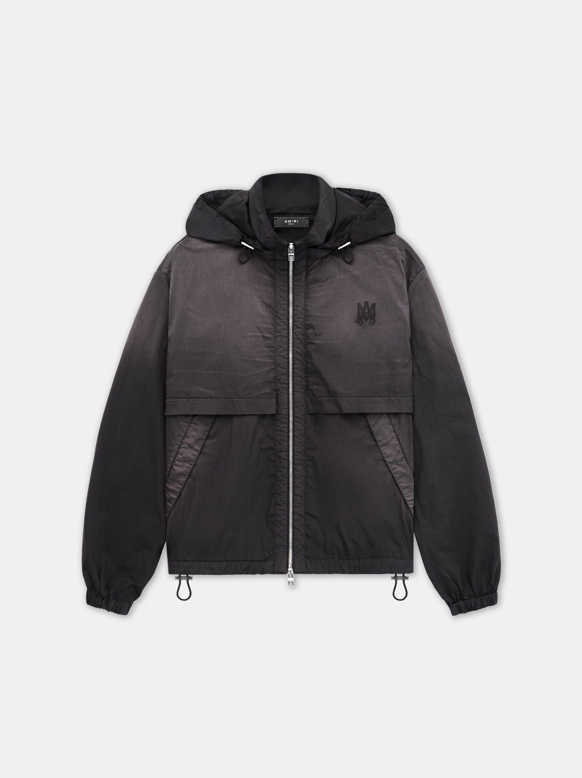 Ropa De Abrigo Amiri Sunfaded Ma Windbreaker Hombre Negros | NLJAXK-410