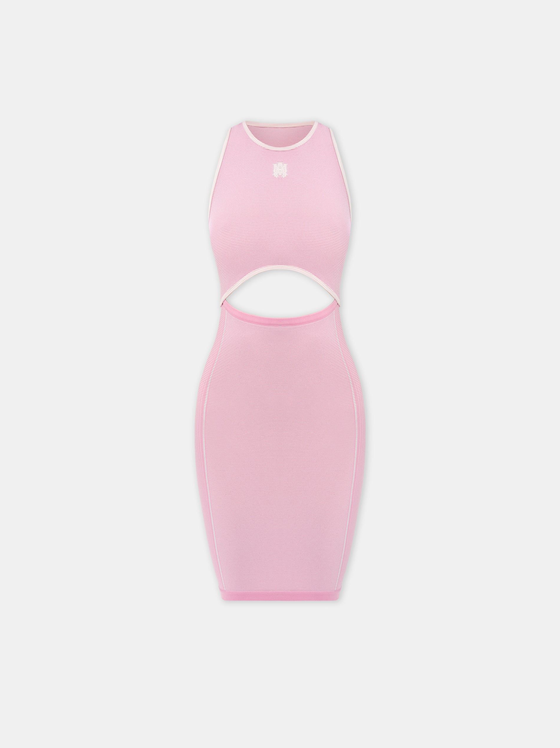 Ropa Deportiva Amiri Ma Seamless Cut-out Mini Dress Mujer Rosas | VANTJQ-924