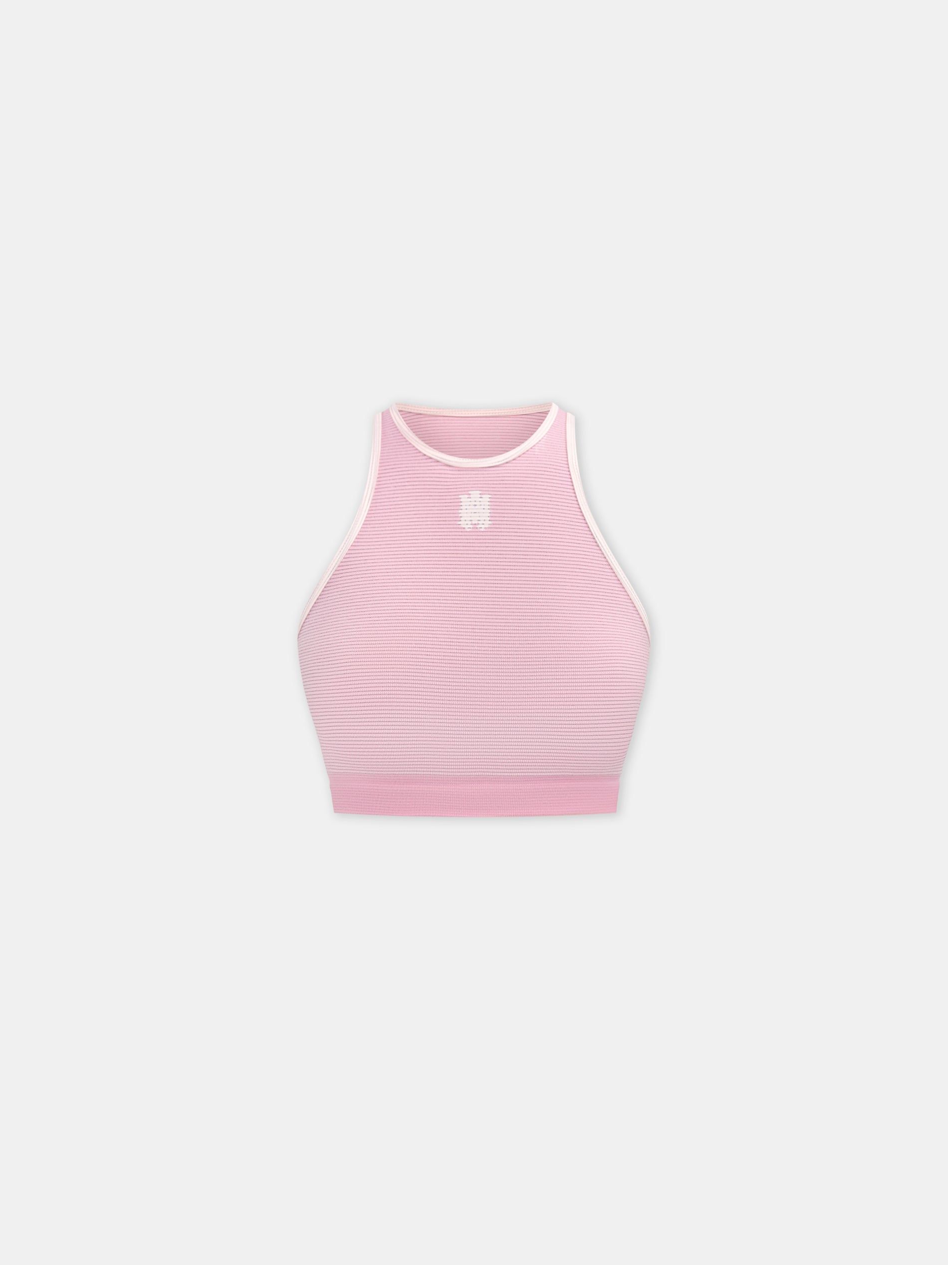 Ropa Deportiva Amiri Ma Seamless Racerback Bra Mujer Rosas | MICJFD-460