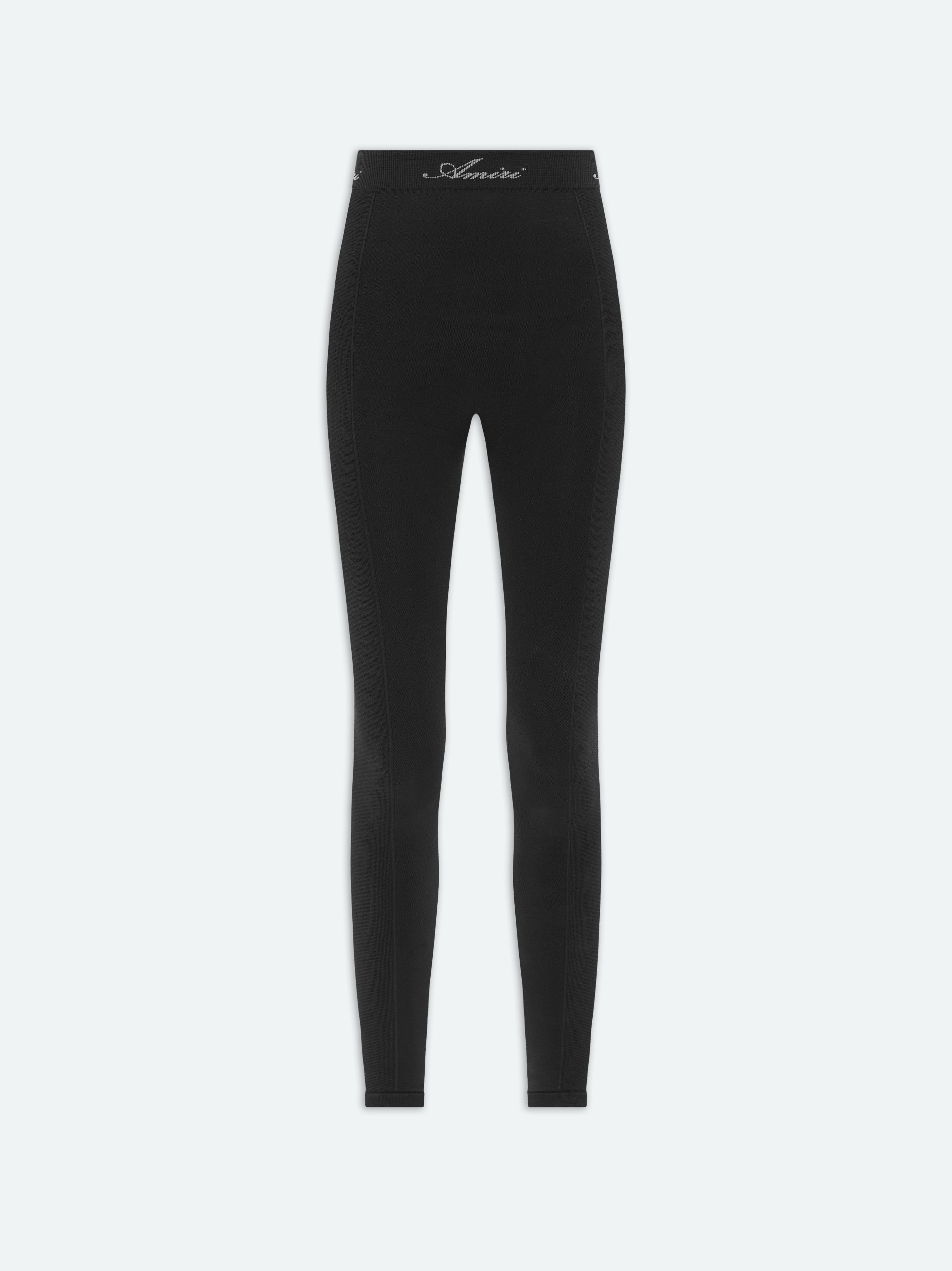Ropa Deportiva Amiri Seamless Leggings Mujer Negros | PLCUTZ-738