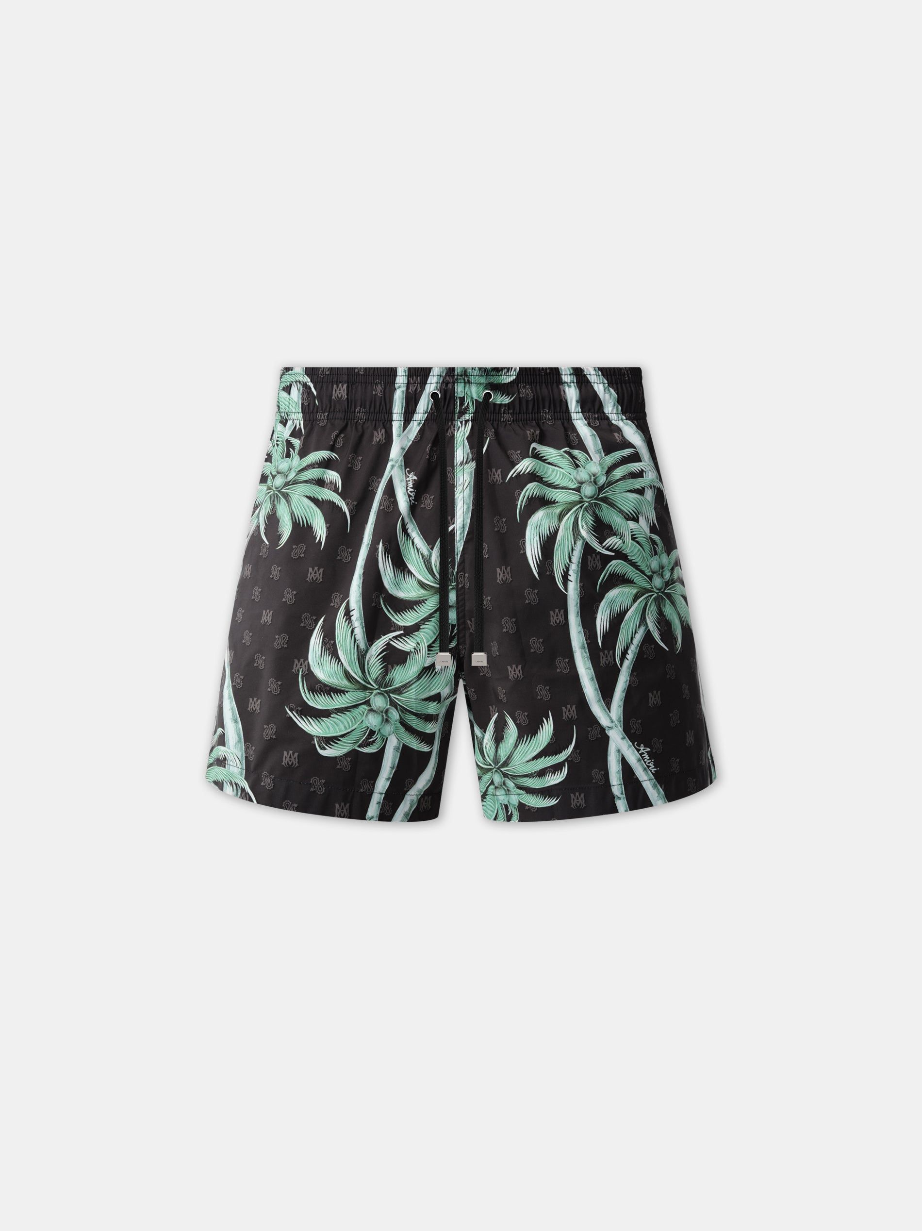 Ropa de Baño Amiri Twisted Palms Swim Trunk Hombre Negros | HICJBU-531