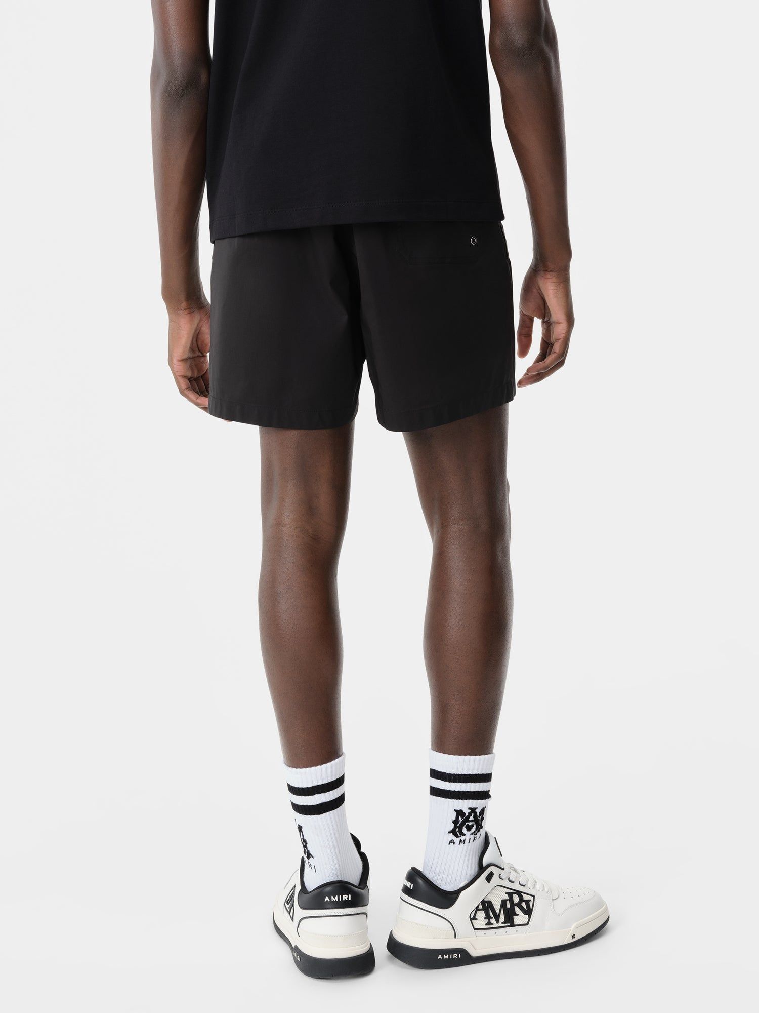 Ropa de Baño Amiri Twisted Palms Swim Trunk Hombre Negros | GINZXD-786