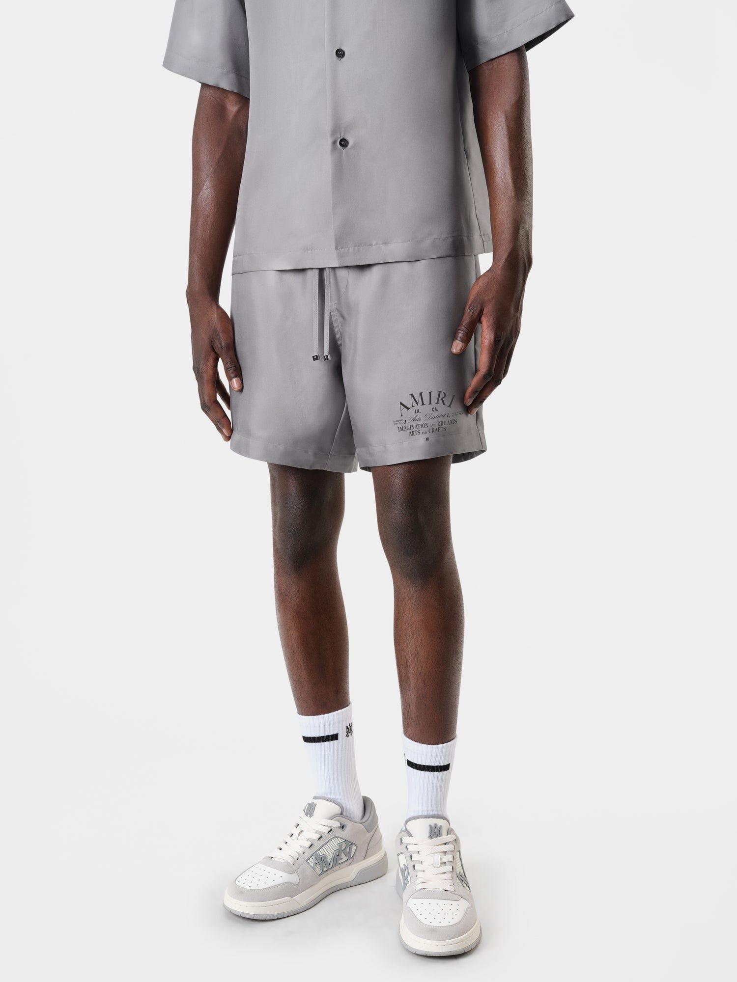 Short Amiri Arts District Short Hombre Grises | ZWJTFY-348