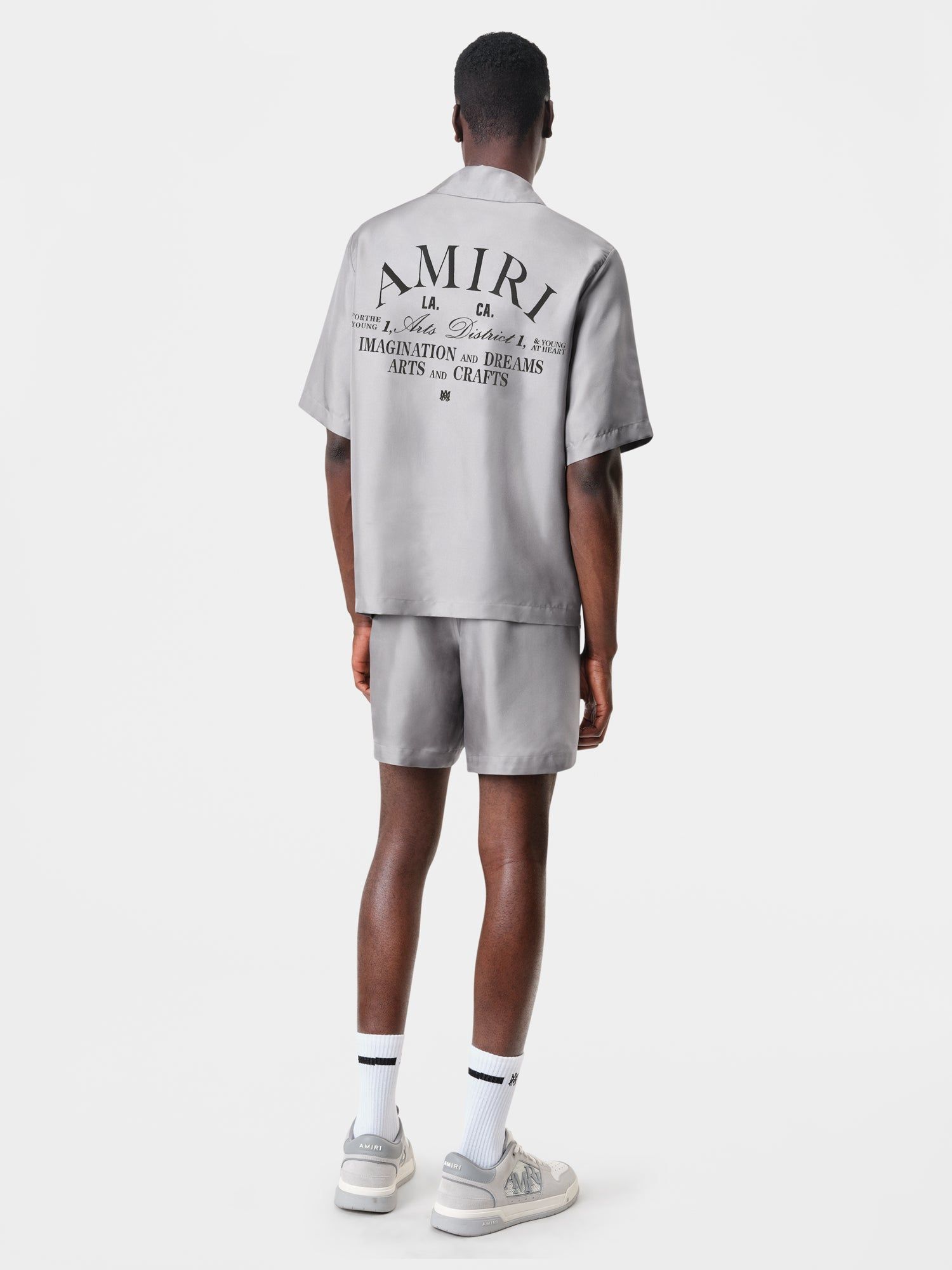 Short Amiri Arts District Short Hombre Grises | ZWJTFY-348