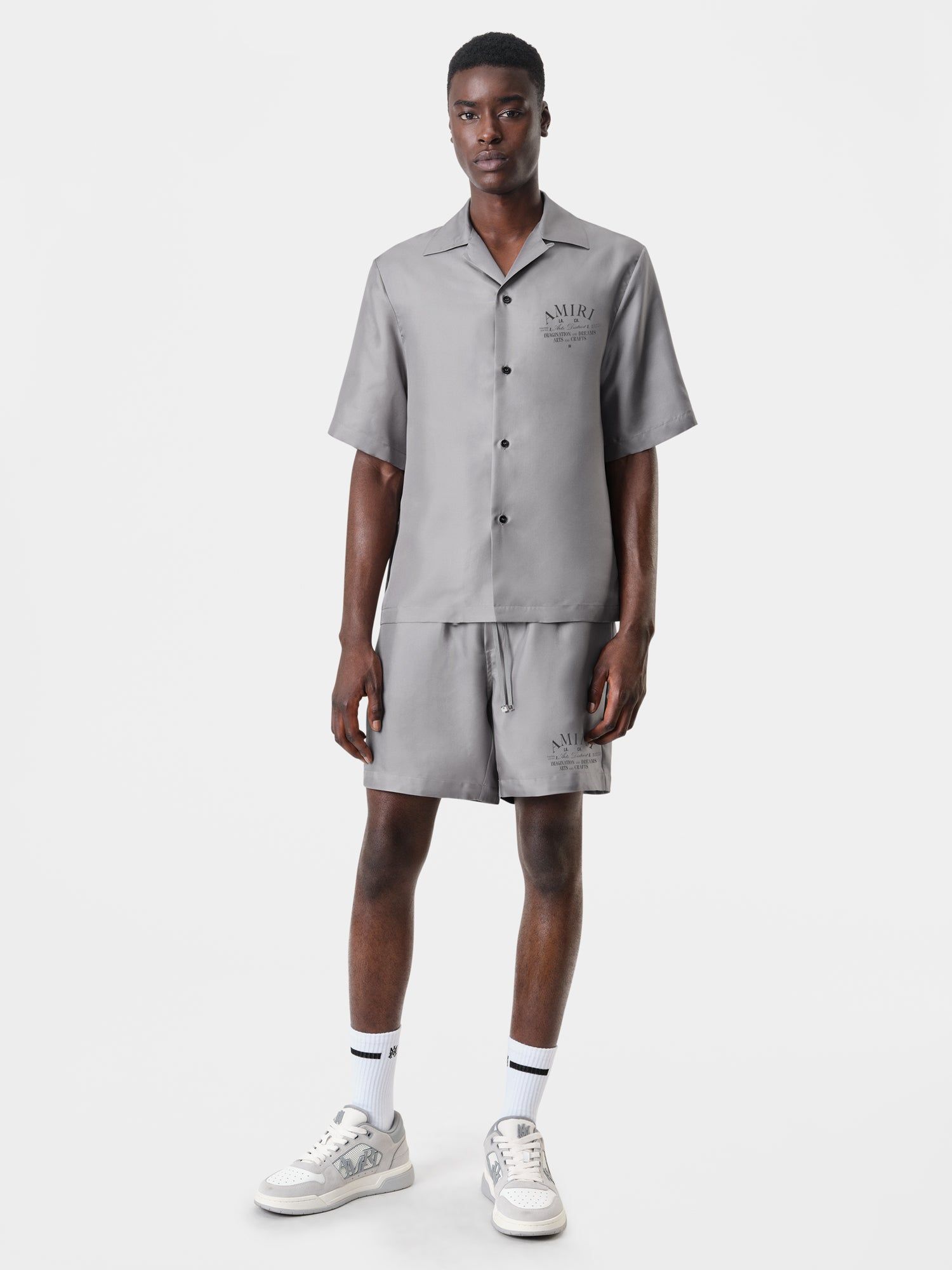 Short Amiri Arts District Short Hombre Grises | ZWJTFY-348