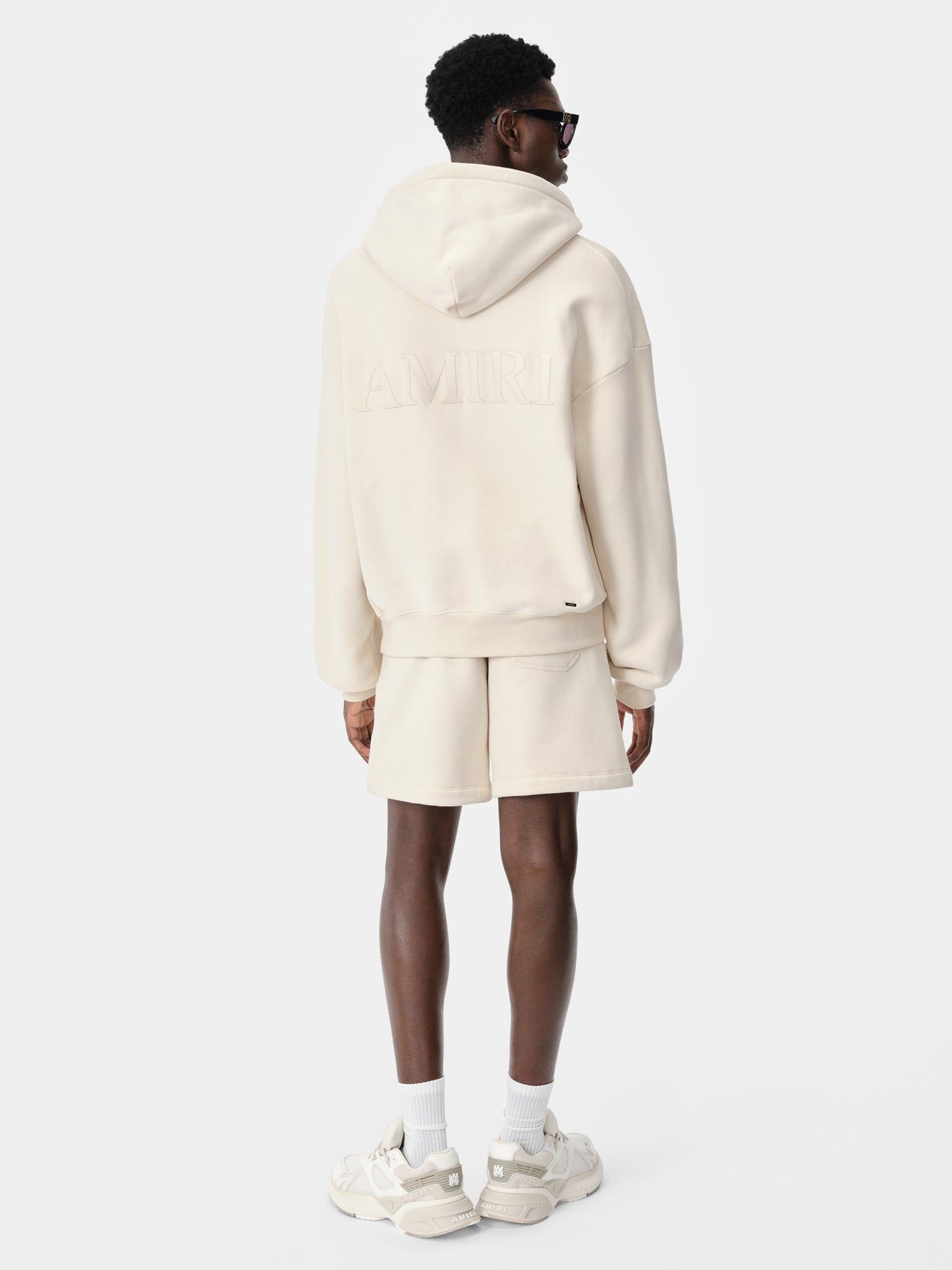 Short Amiri Embroidered Short Hombre Birch | QUCPTE-098
