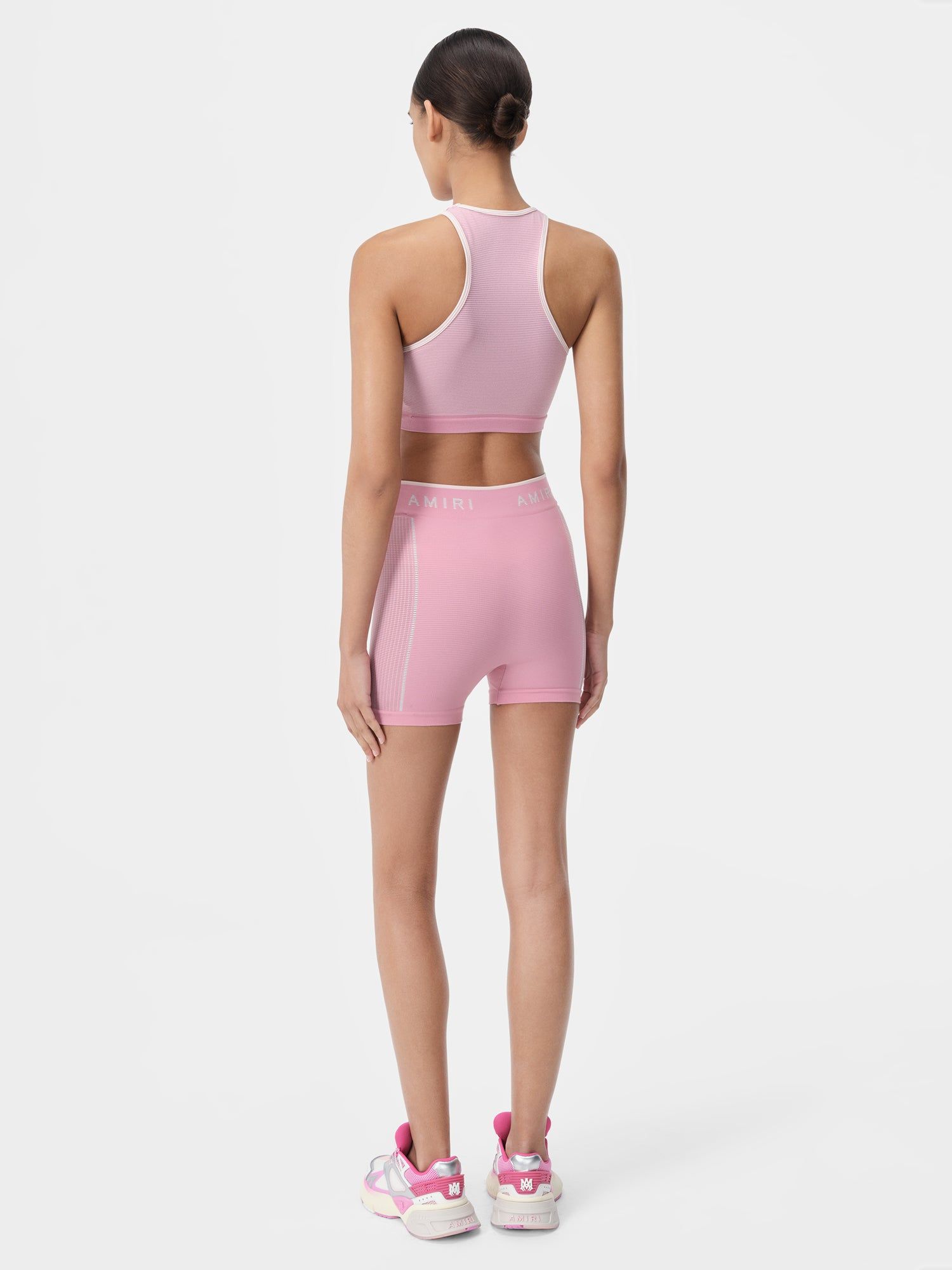 Short Amiri Ma Seamless Short Mujer Rosas | LIMVYW-528