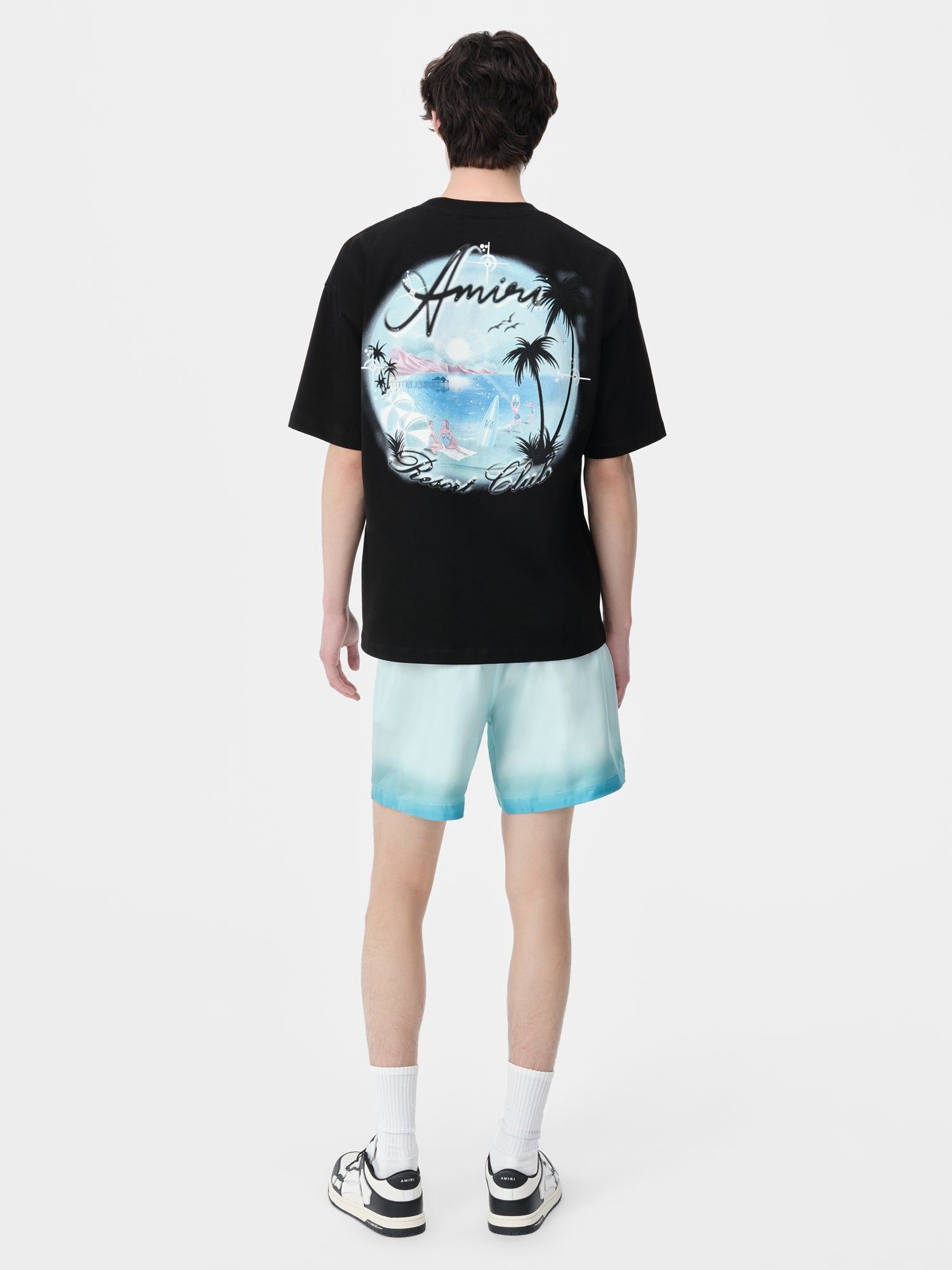 Short Amiri Resort Club Short Hombre Cerulean | PCDWHZ-964