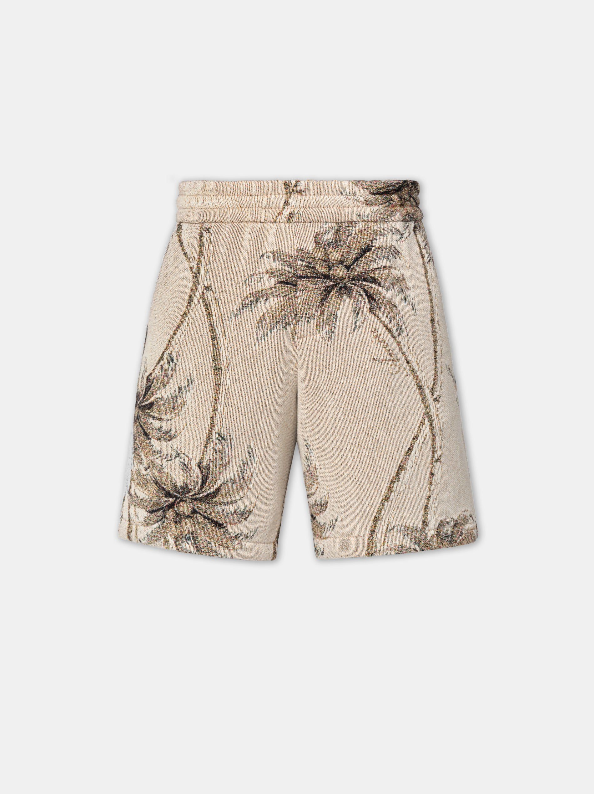 Short Amiri Twisted Palms Tapestry Short Hombre Alabaster | WEMRHA-310