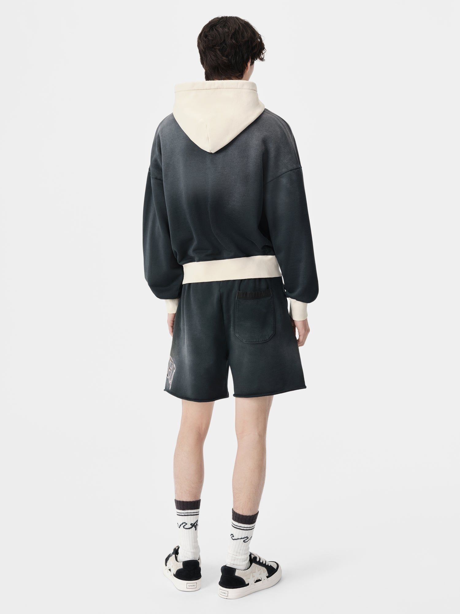 Short Amiri Vintage Collegiate Short Hombre Negros | QBHCVM-710