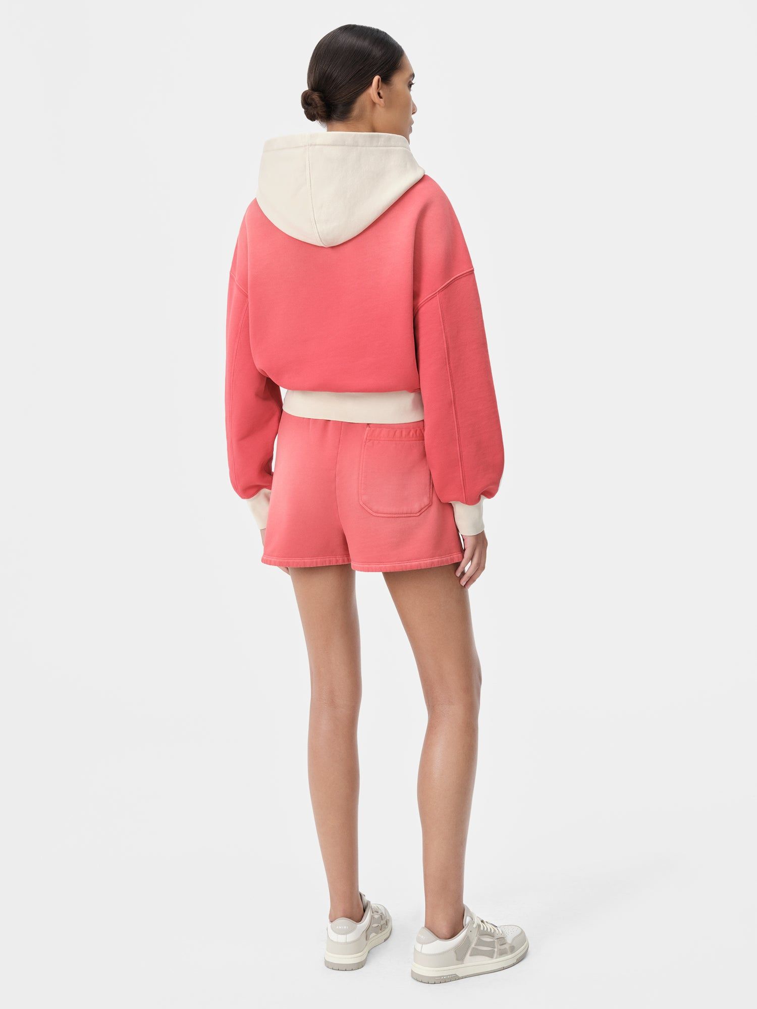 Short Amiri Vintage Short Mujer Rosas | YQFRGP-647