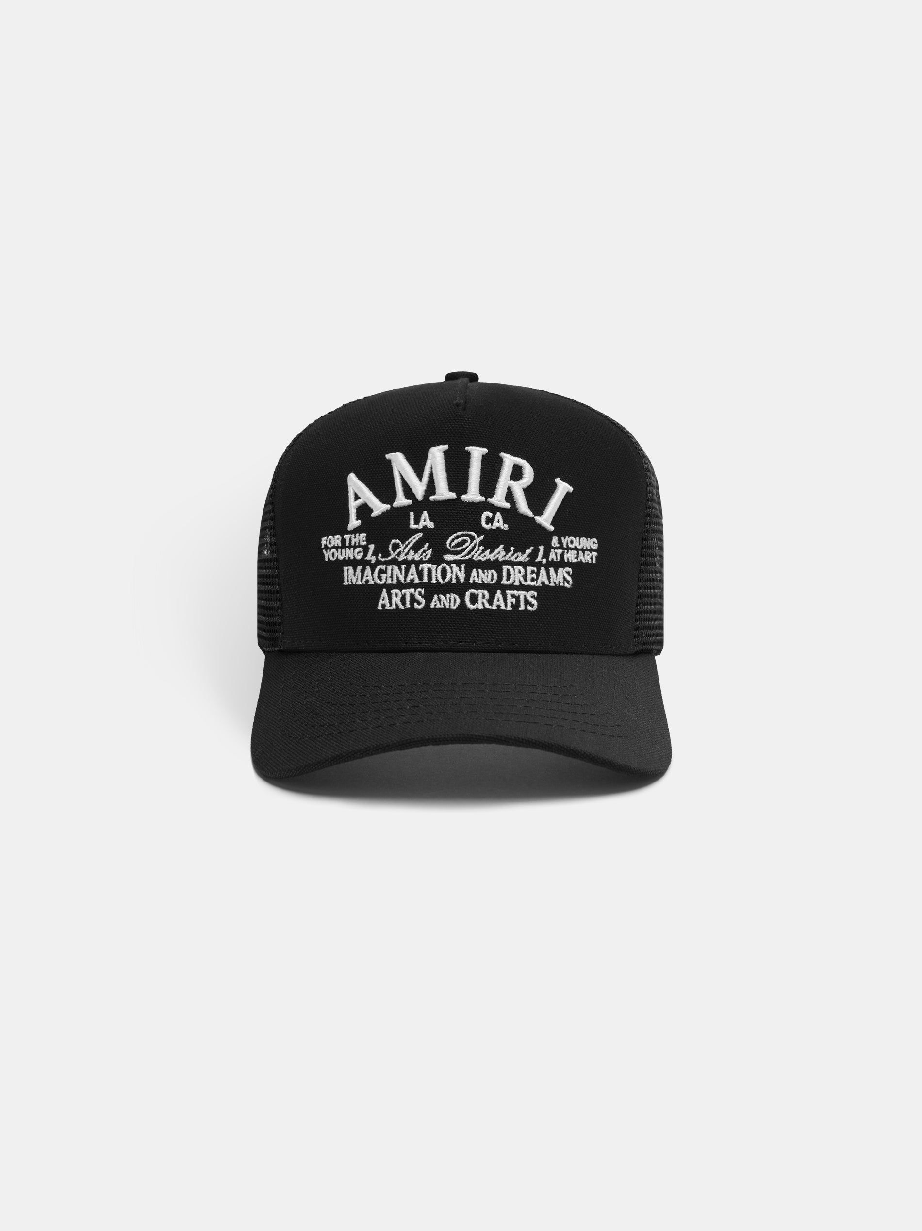 Sombreros Amiri Arts District Trucker Hat Hombre Negros | VKGNSO-175