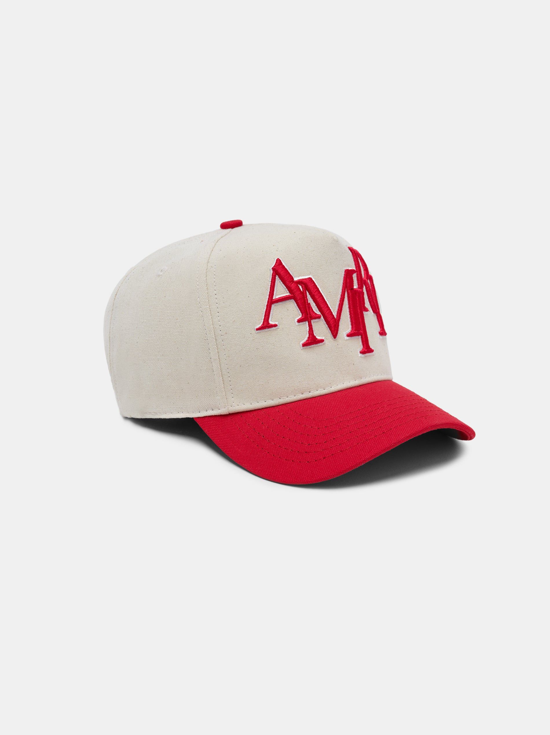 Sombreros Amiri Staggered Canvas Hat Hombre Rojos | FNLADM-218
