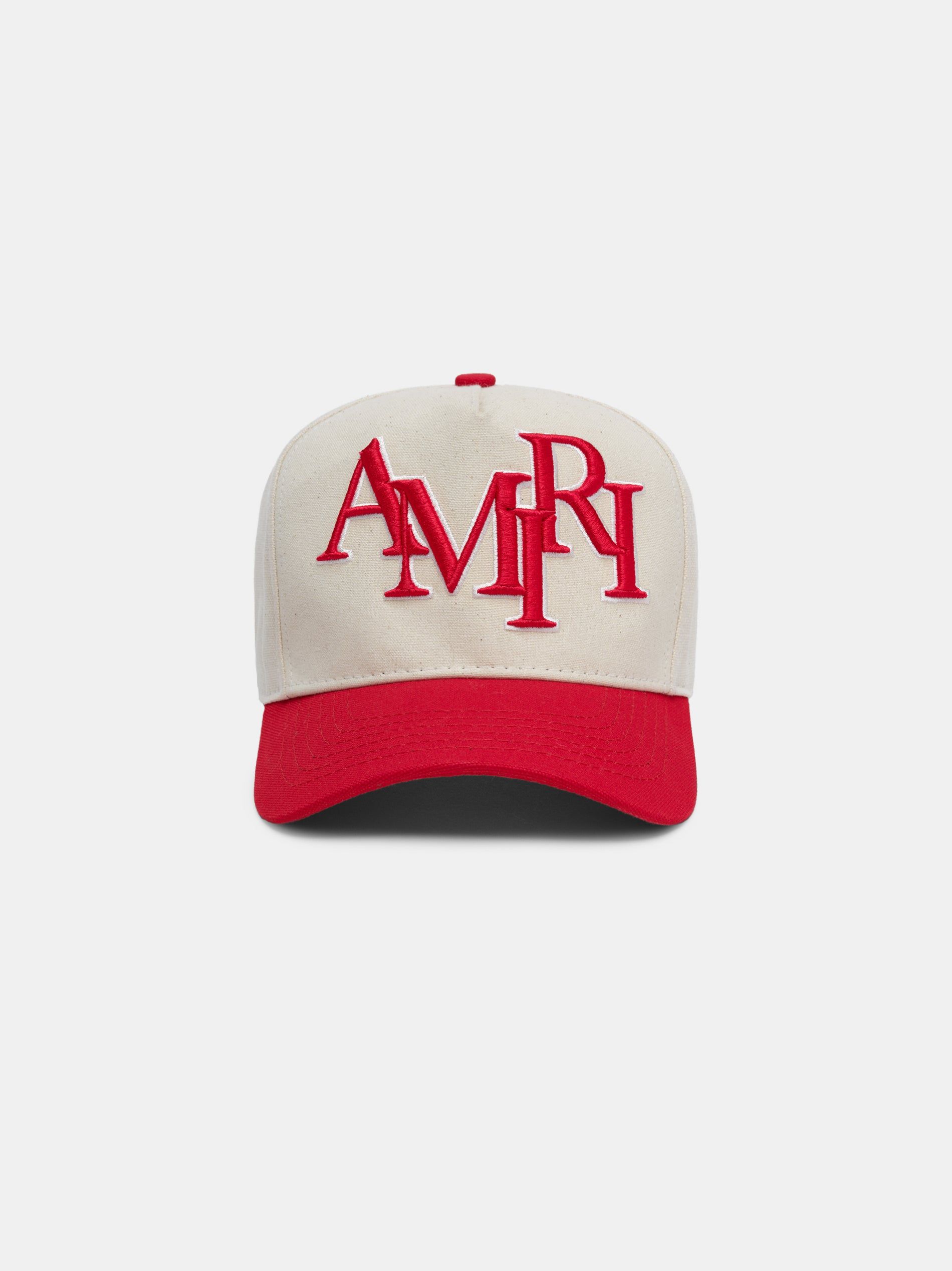Sombreros Amiri Staggered Canvas Hat Hombre Rojos | FNLADM-218