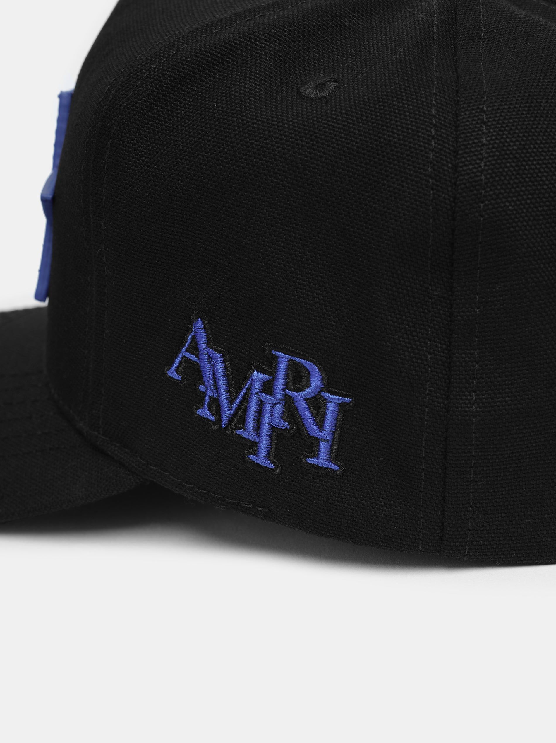 Sombreros Amiri Three Star Staggered Full Canvas Hat Hombre Negros Azules | ITSGEZ-485