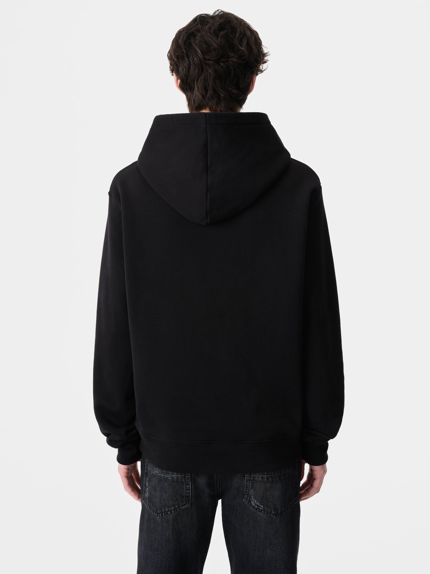 Sudaderas Amiri Core Logo Hoodie Hombre Negros | YCGMOA-460