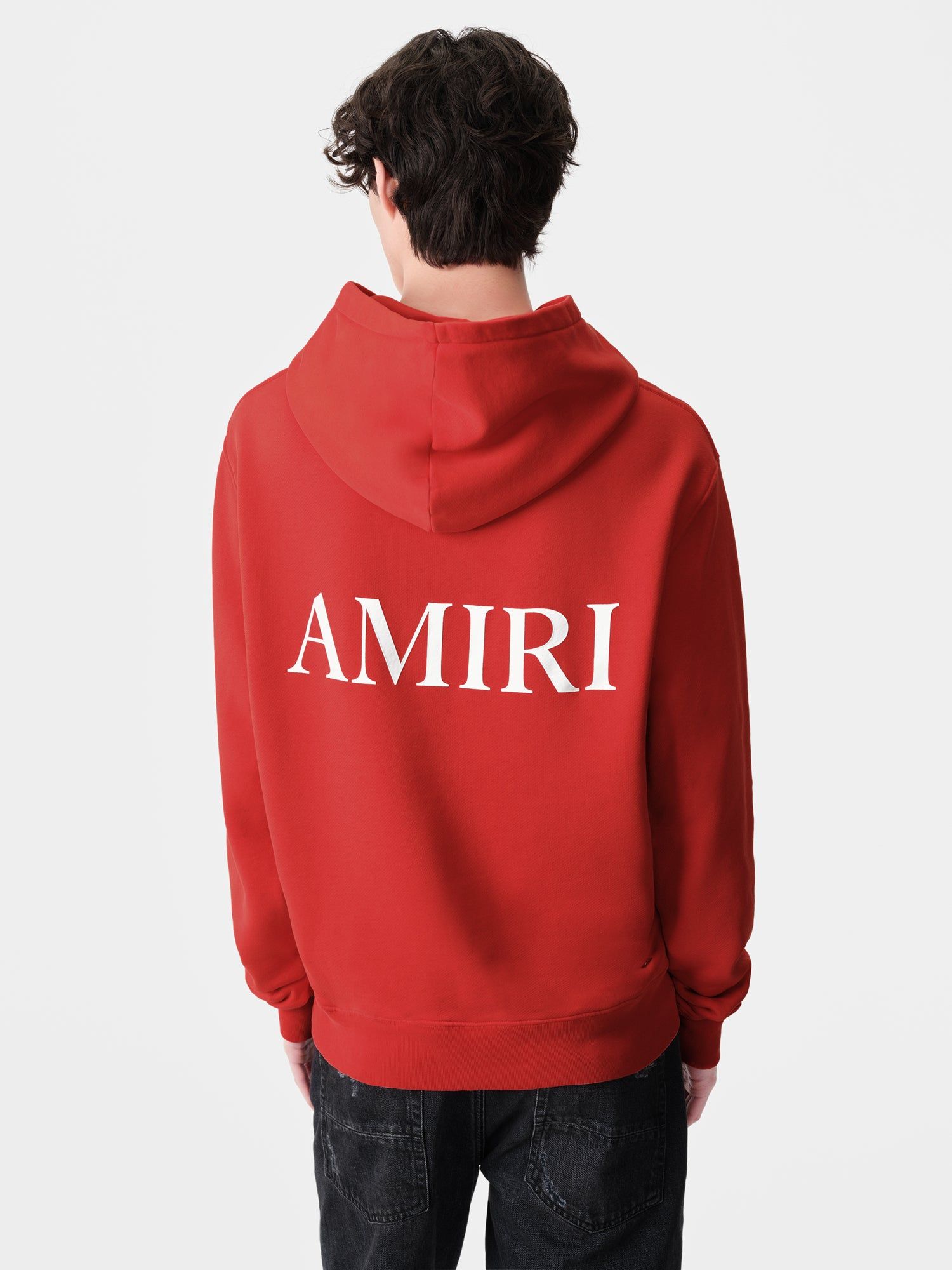 Sudaderas Amiri Ma Core Logo Hoodie Hombre Rojos | VTBPSW-253