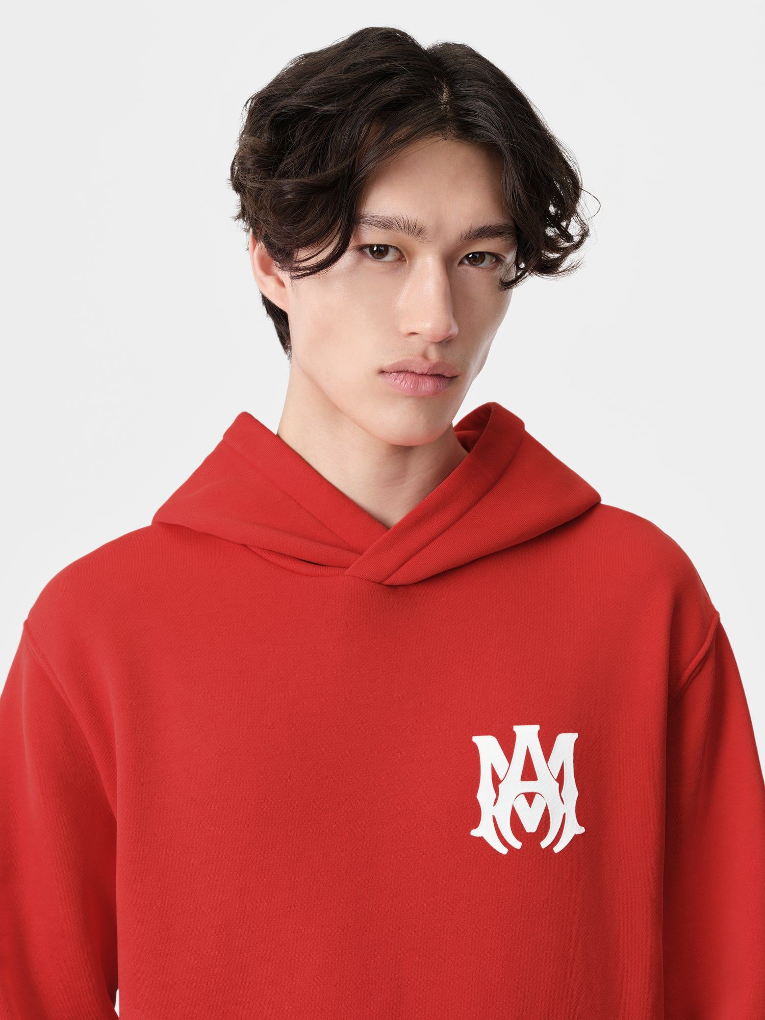 Sudaderas Amiri Ma Core Logo Hoodie Hombre Rojos | VTBPSW-253