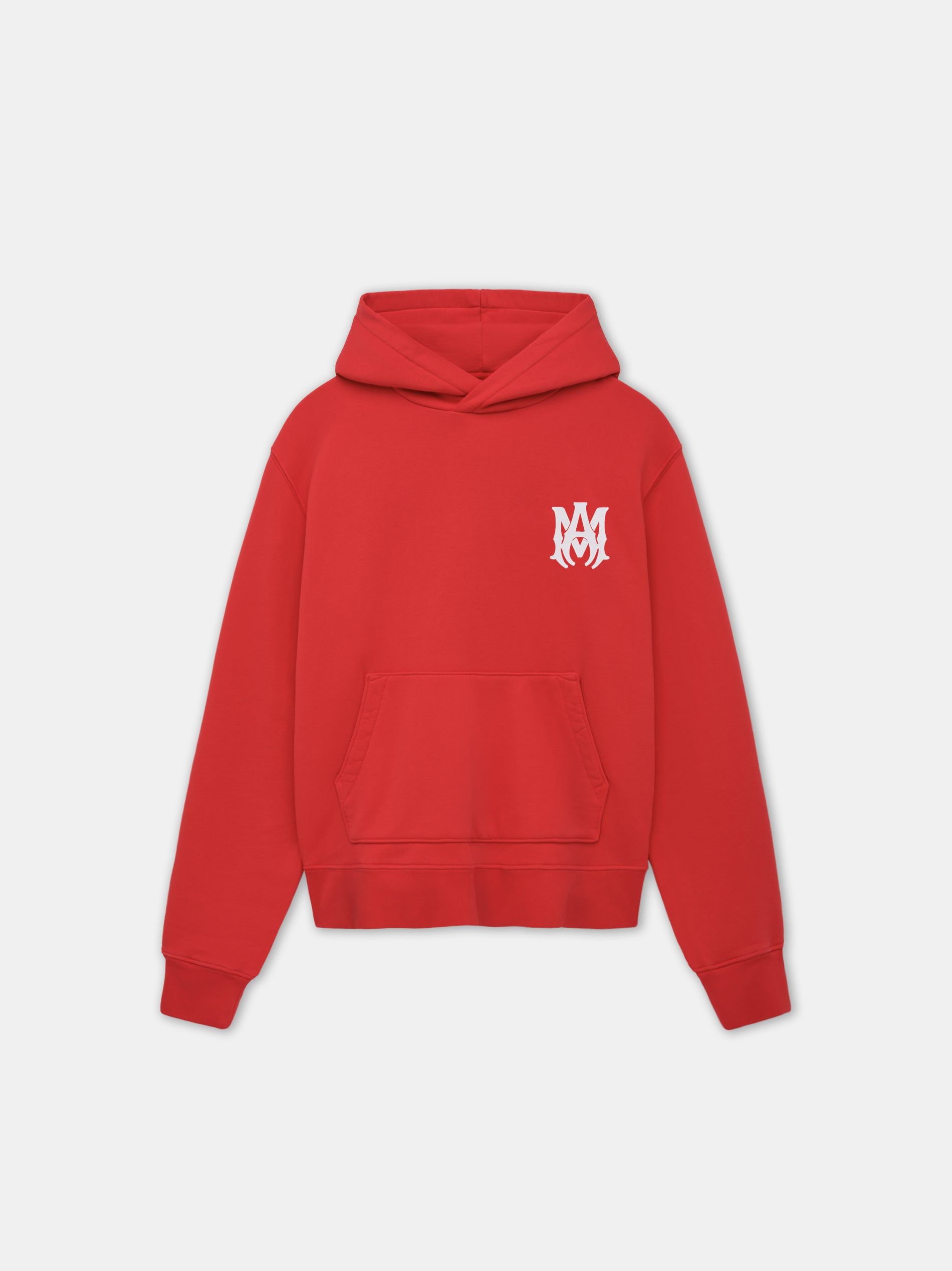 Sudaderas Amiri Ma Core Logo Hoodie Hombre Rojos | VTBPSW-253