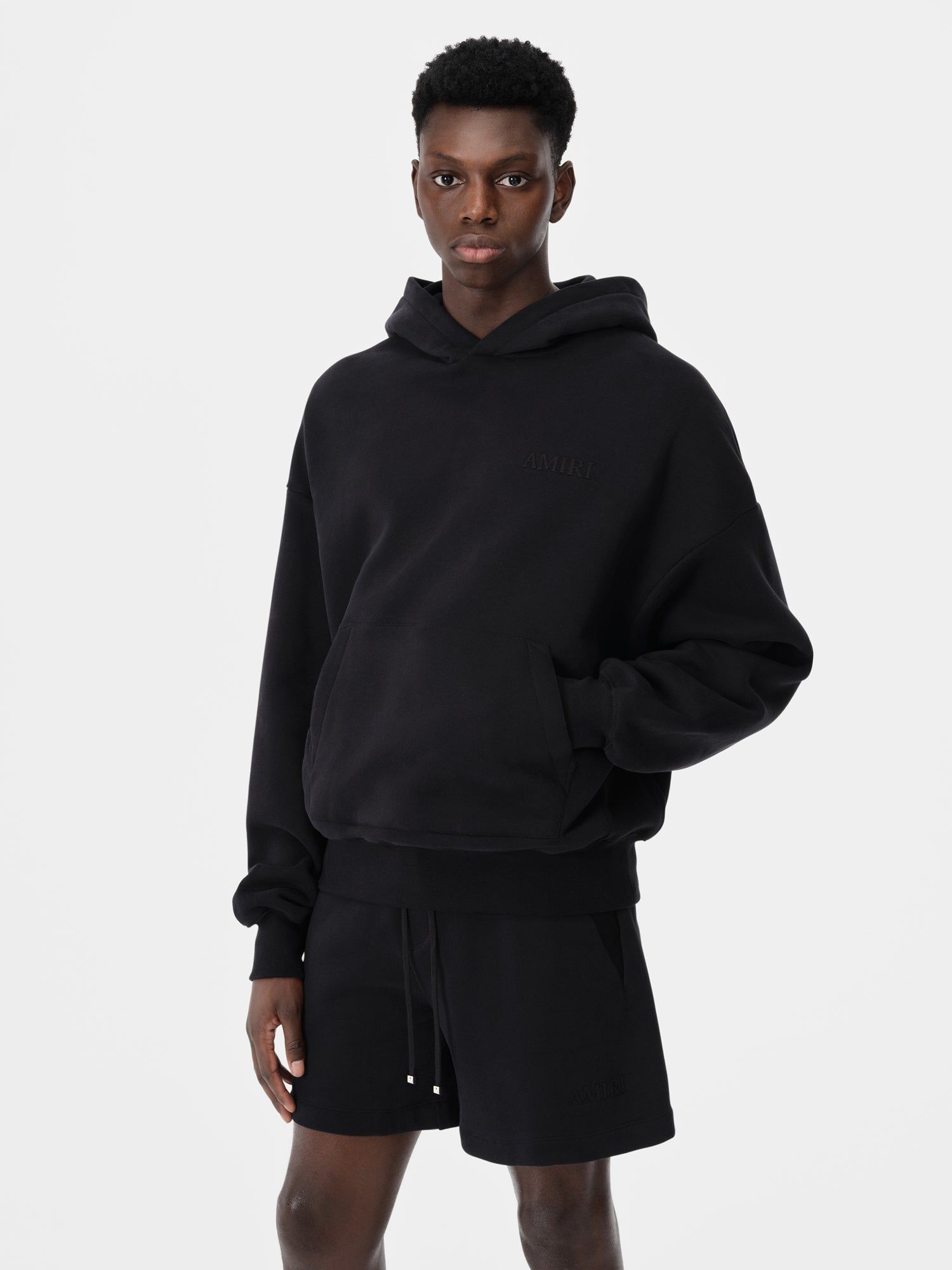 Sudaderas Amiri Oversized Hoodie Hombre Negros | RISTCP-637