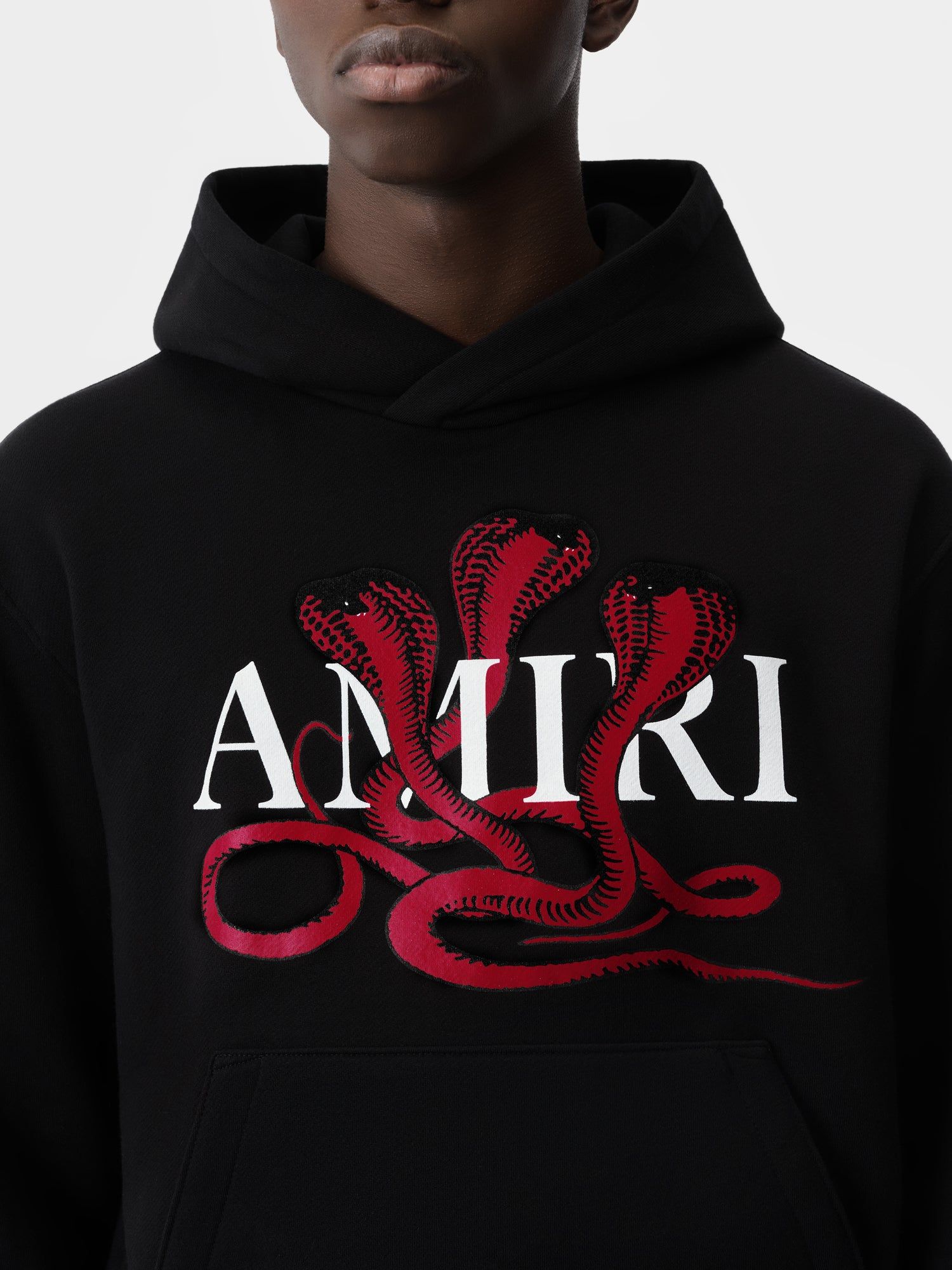 Sudaderas Amiri Poison Hoodie Hombre Negros Rojos | KZIWHR-274