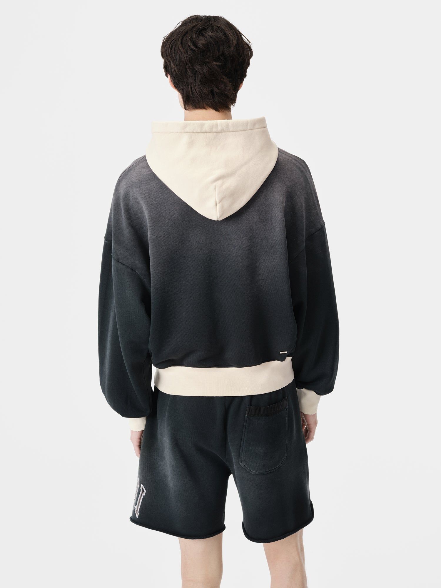 Sudaderas Amiri Vintage Oversized Hoodie Hombre Negros | HACRTI-063