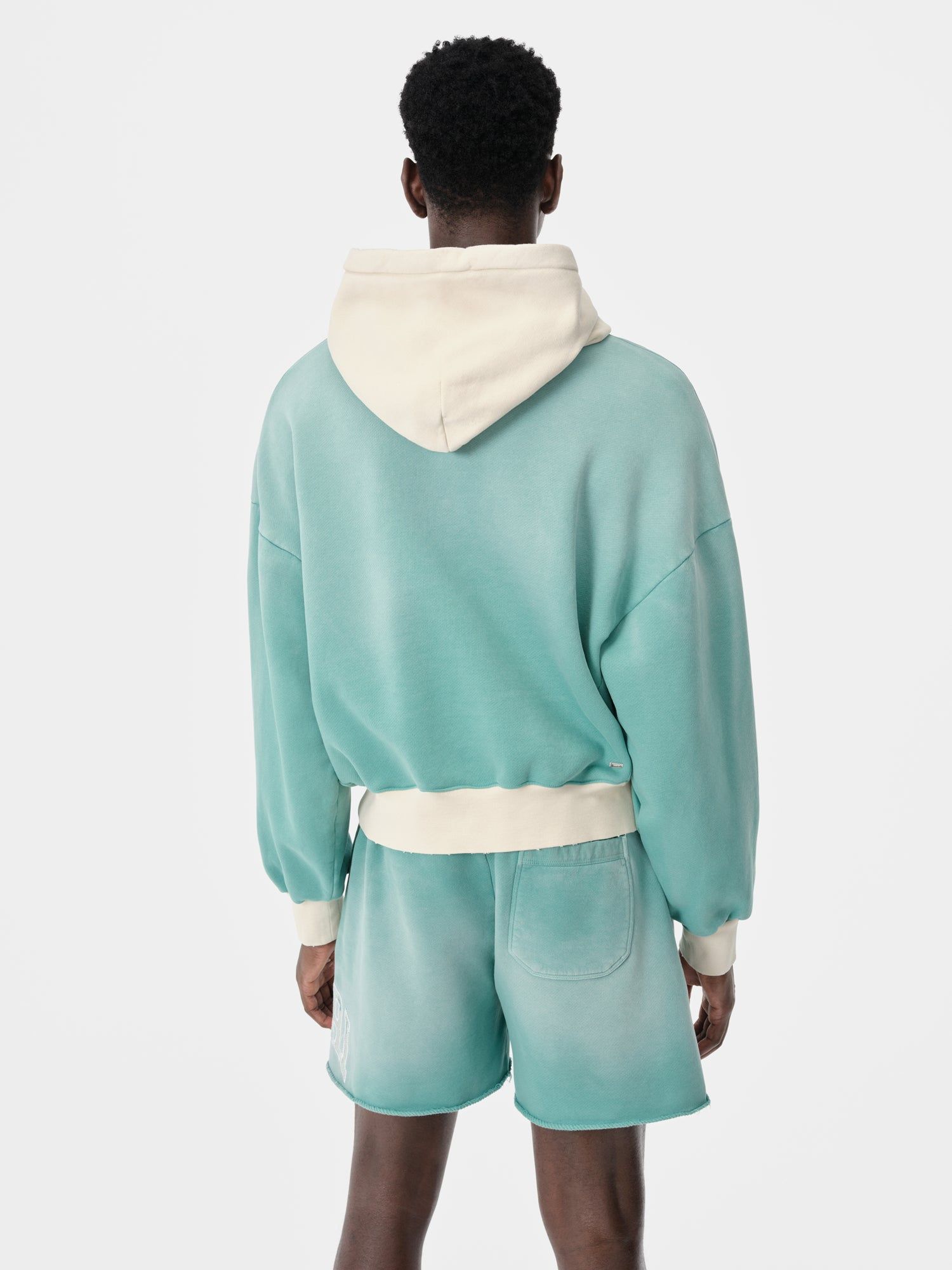 Sudaderas Amiri Vintage Oversized Hoodie Hombre Azules | TQMAXR-273