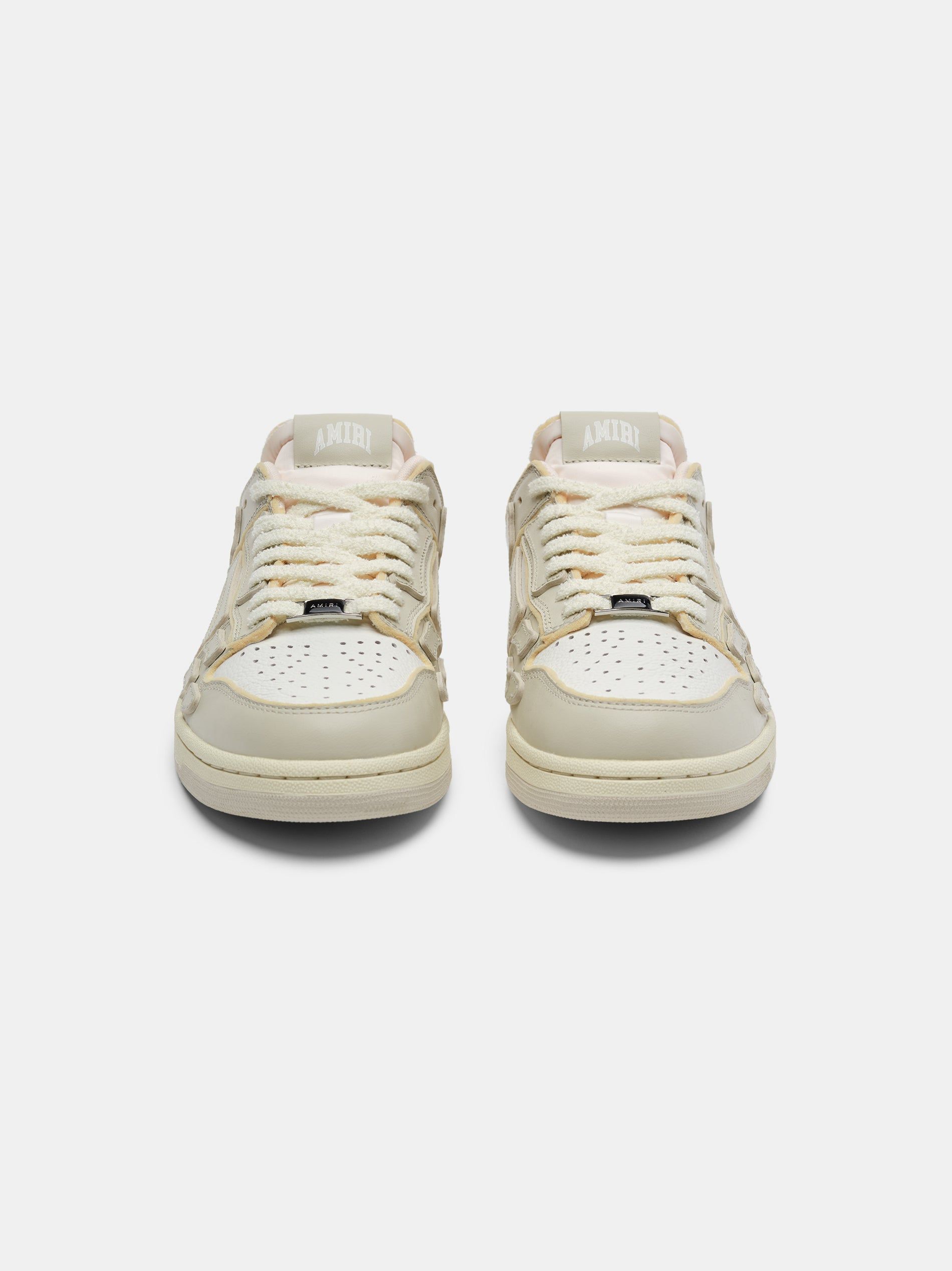 Tenis Amiri Collegiate Skel-top Low Mujer Blancos | GMVCRD-614