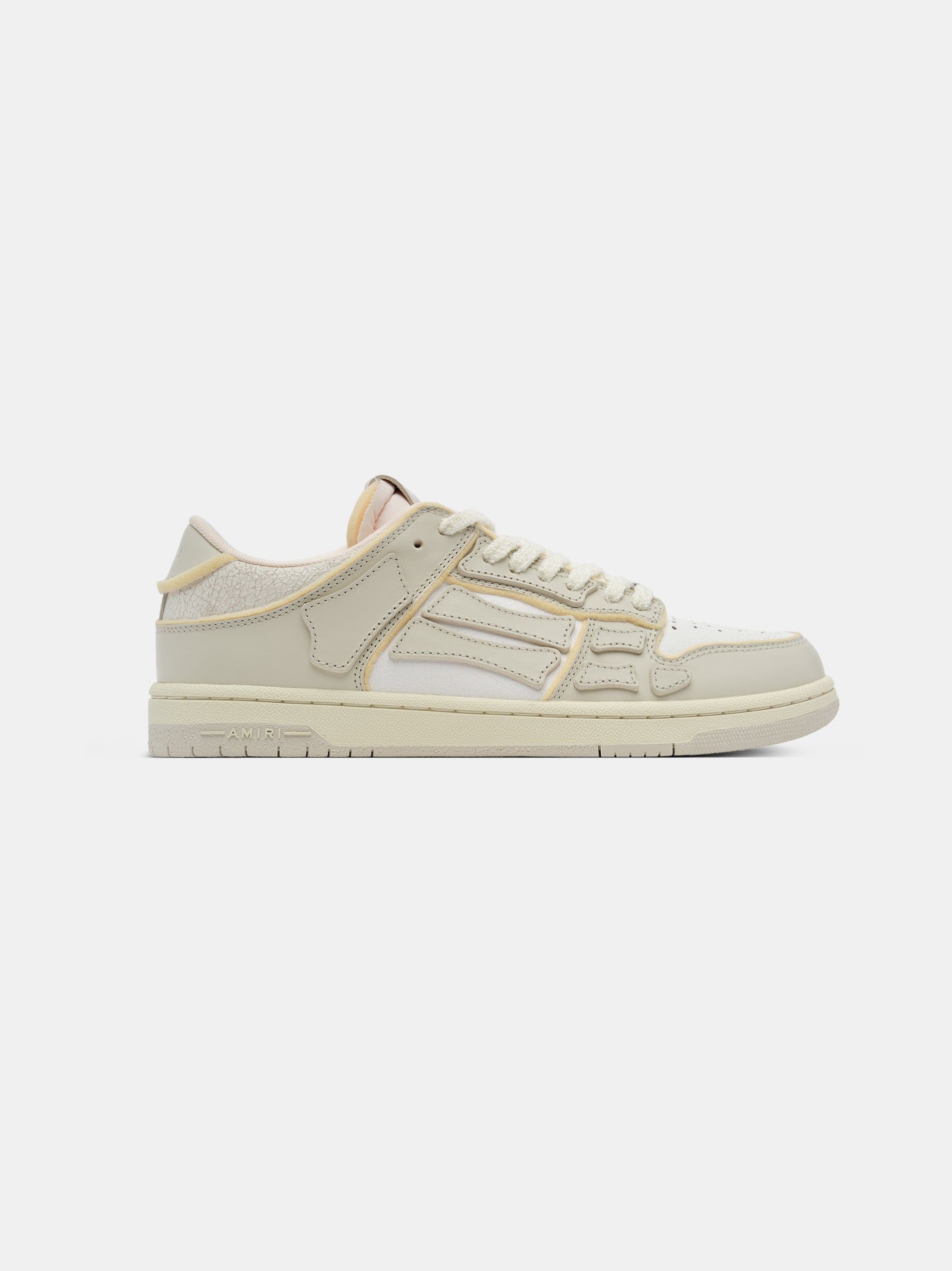 Tenis Amiri Collegiate Skel-top Low Mujer Blancos | GMVCRD-614