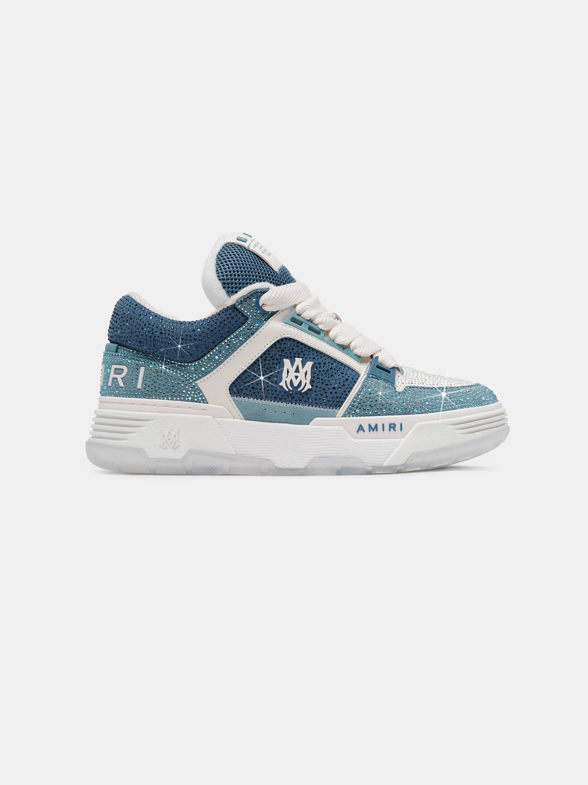 Tenis Amiri Crystal Ma-1 Hombre Azules | QACETJ-753