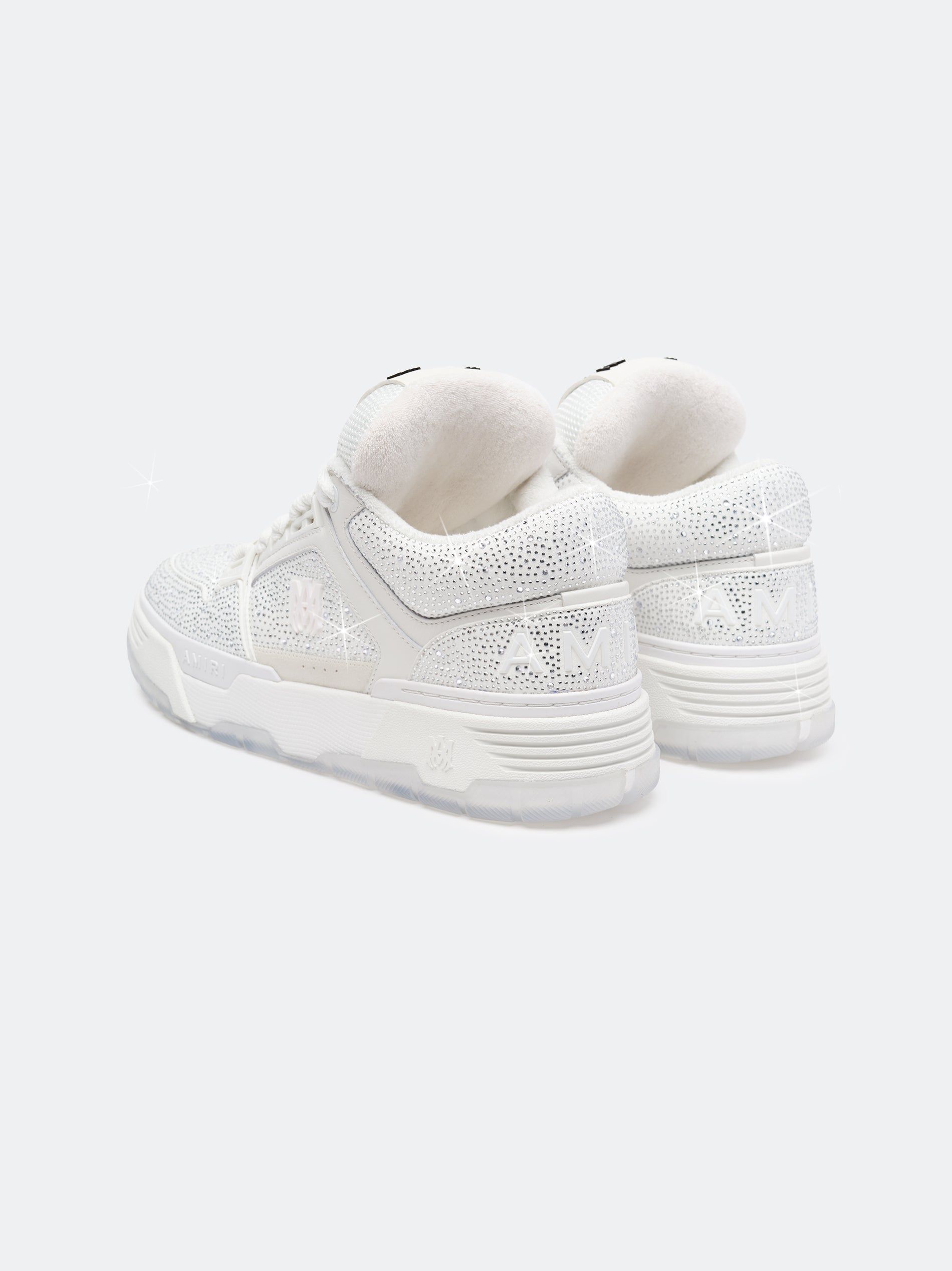 Tenis Amiri Crystal Ma-1 Hombre Blancos | GHJOEL-894