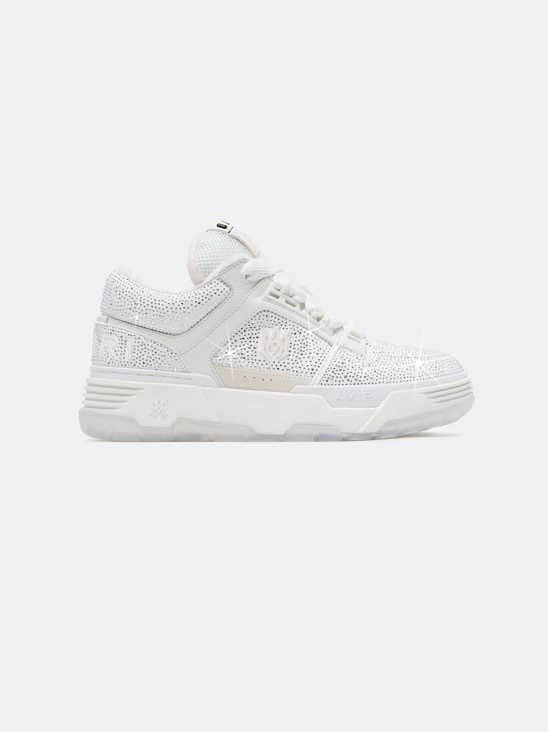Tenis Amiri Crystal Ma-1 Hombre Blancos | GHJOEL-894