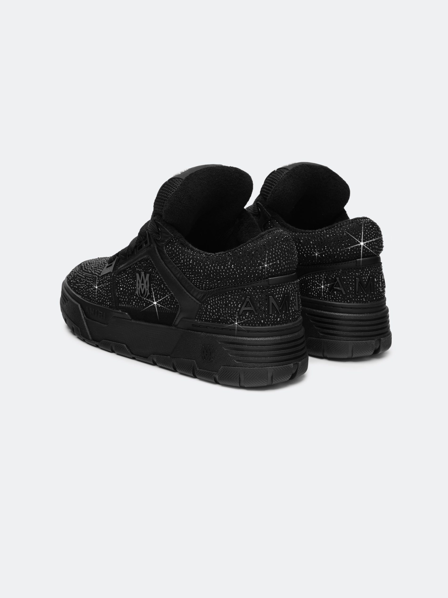 Tenis Amiri Crystal Ma-1 Hombre Negros | SBKWNI-913