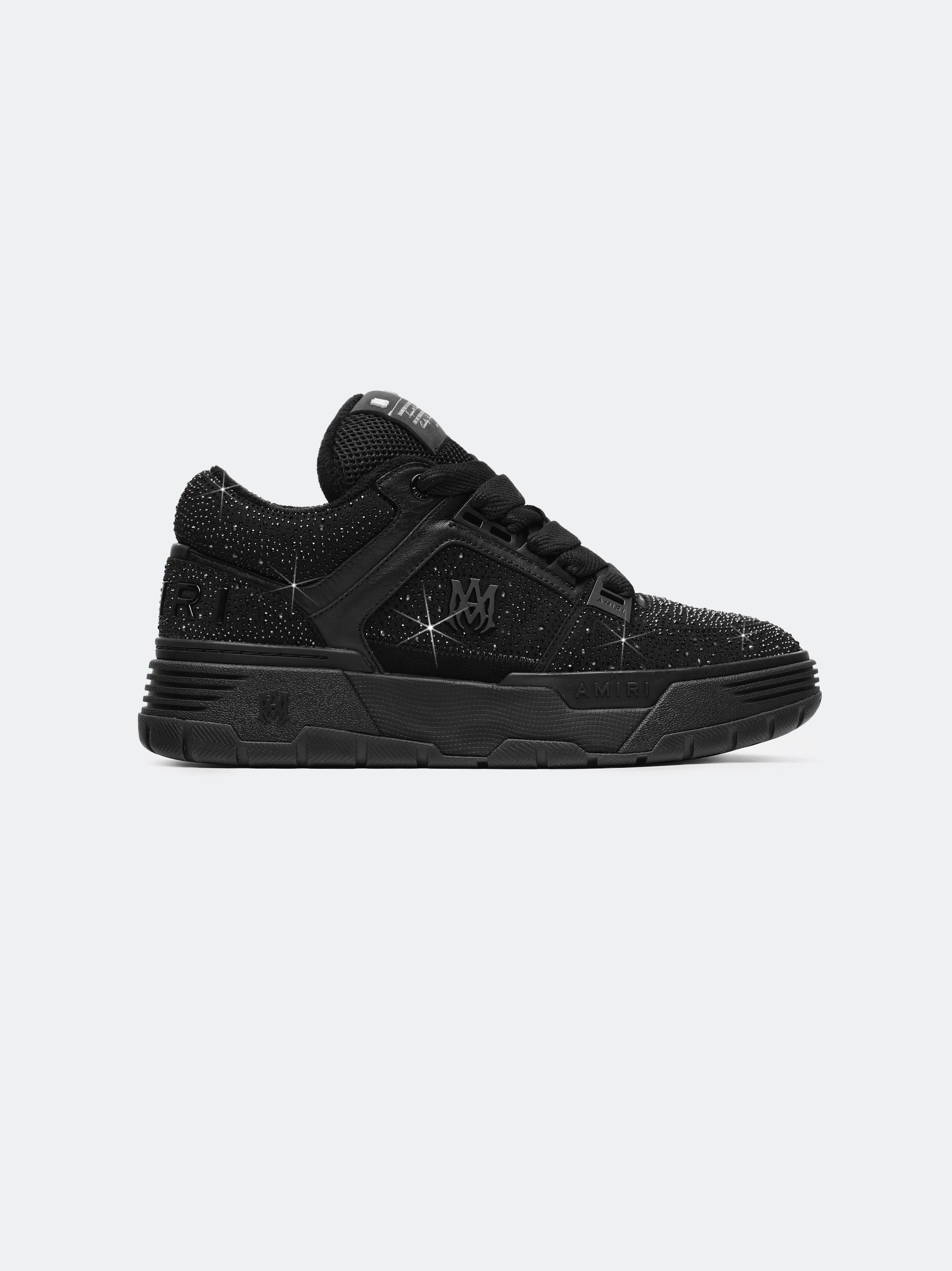 Tenis Amiri Crystal Ma-1 Hombre Negros | SBKWNI-913