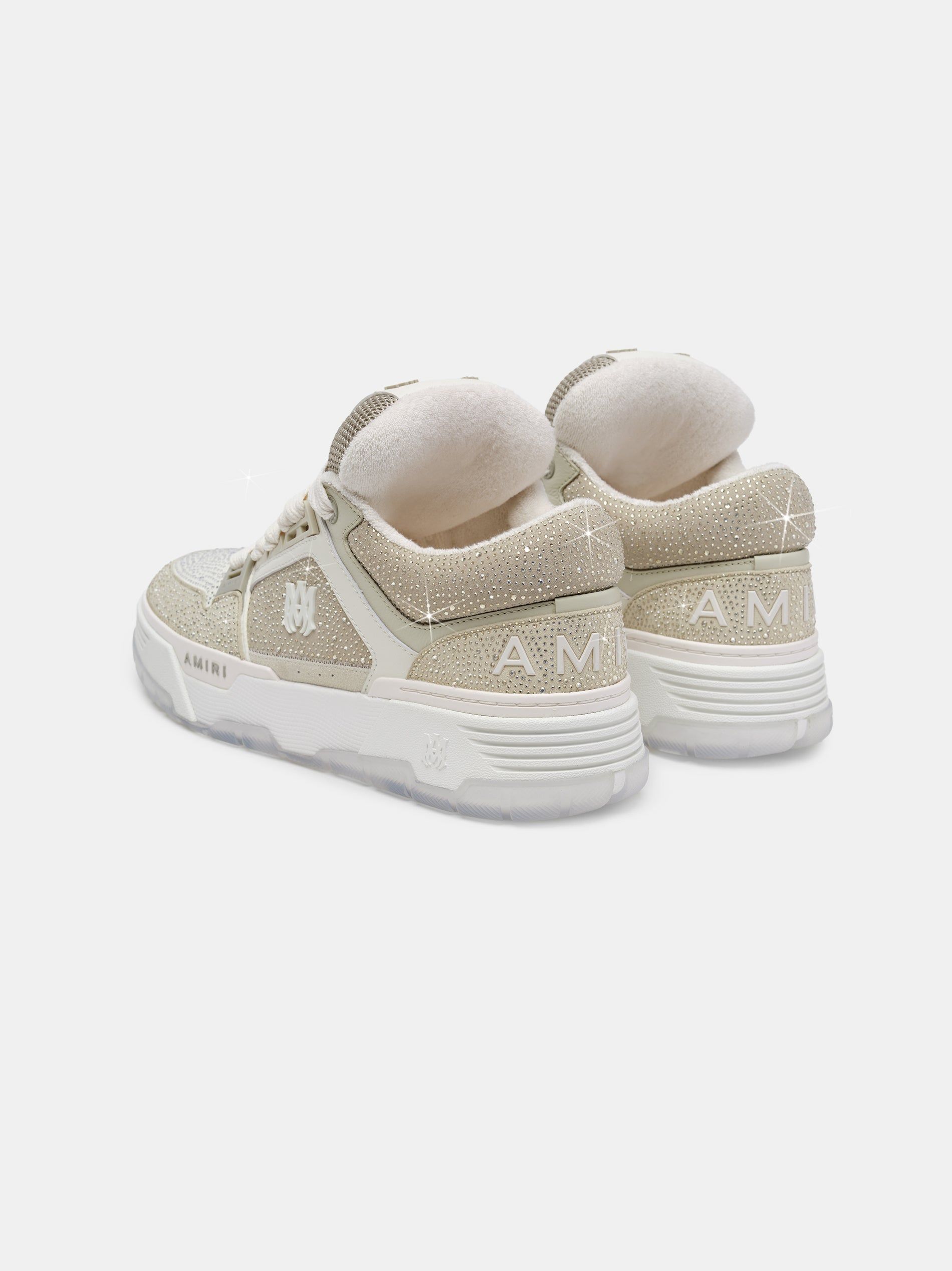 Tenis Amiri Crystal Ma-1 Mujer Alabaster | DPLEAS-645