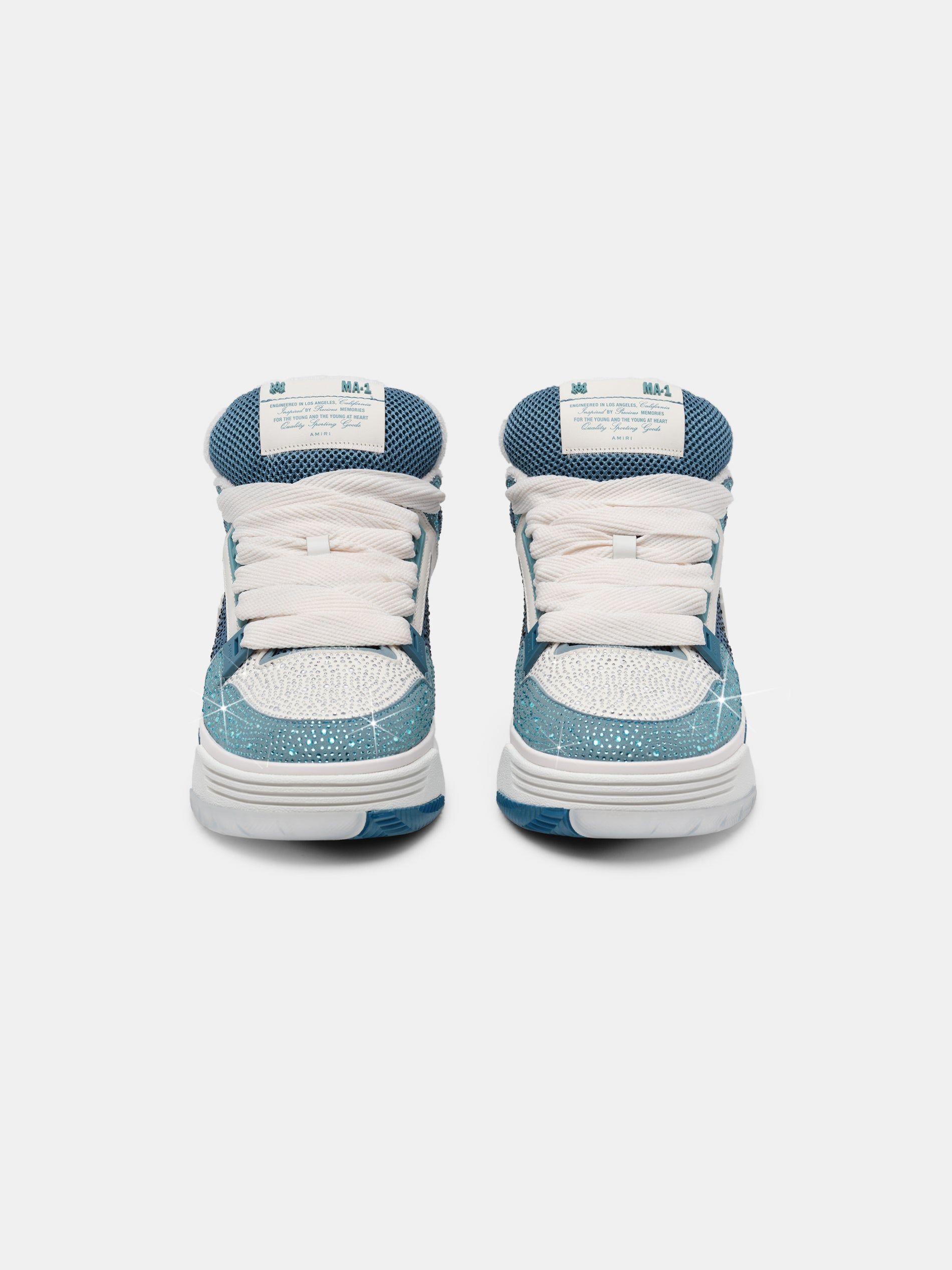 Tenis Amiri Crystal Ma-1 Mujer Azules | RGHPYM-129