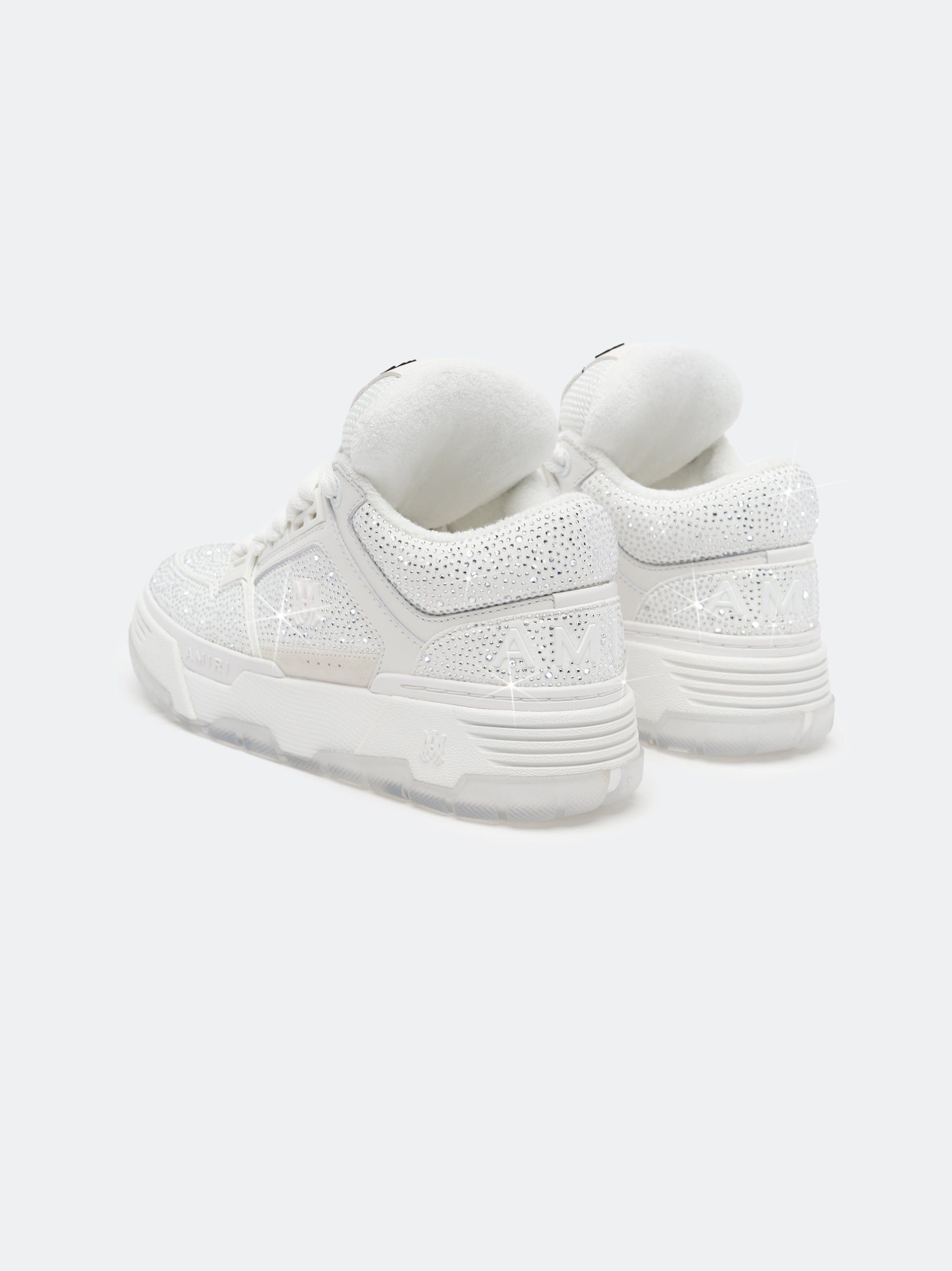Tenis Amiri Crystal Ma-1 Mujer Blancos | YWFDAO-358