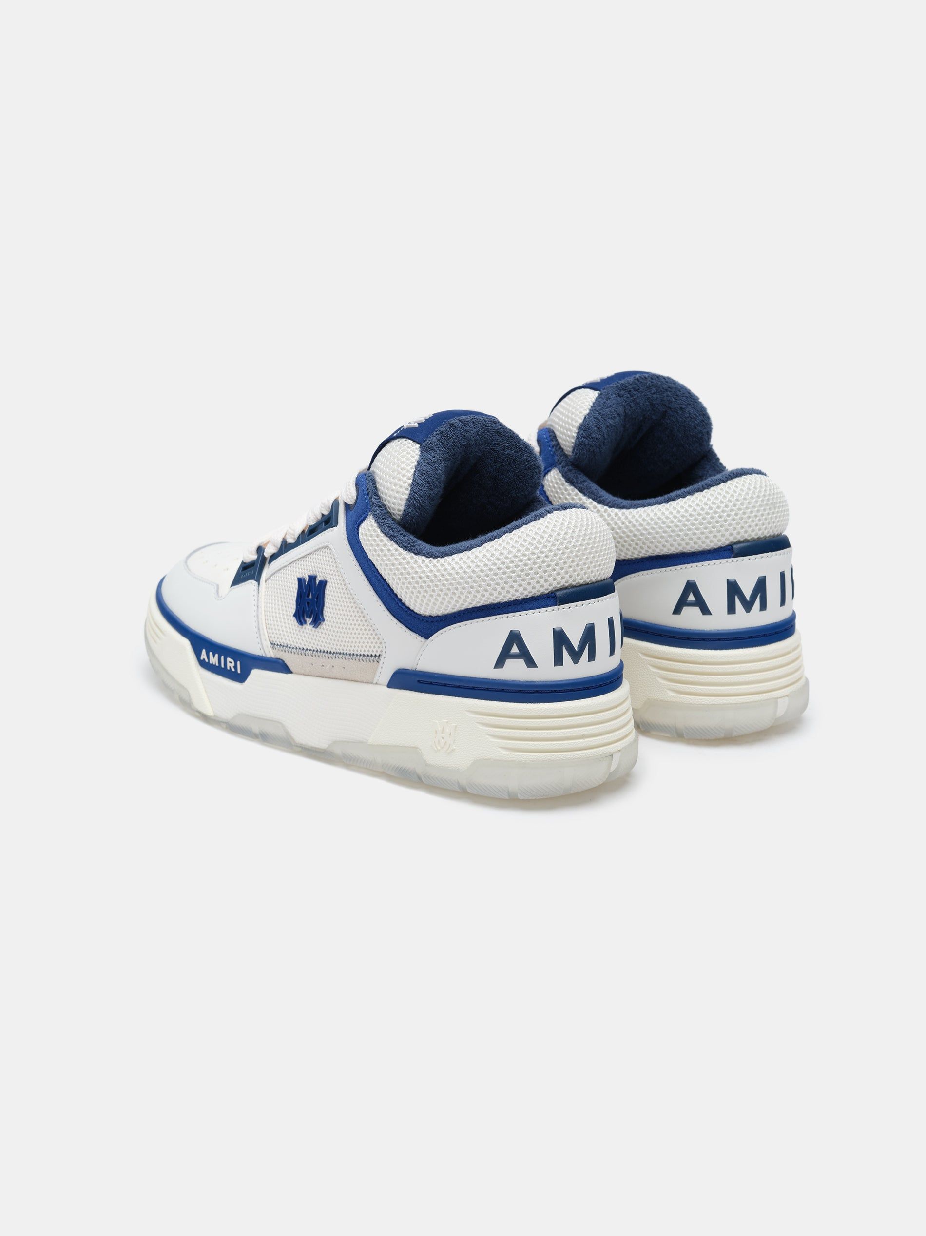 Tenis Amiri Ma-1 Hombre Azul Marino Blancos | DKEGZB-023