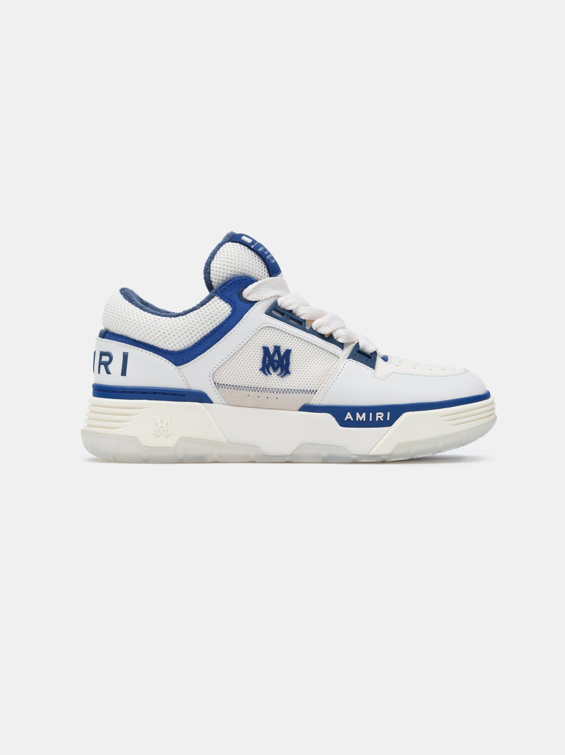 Tenis Amiri Ma-1 Hombre Azul Marino Blancos | DKEGZB-023