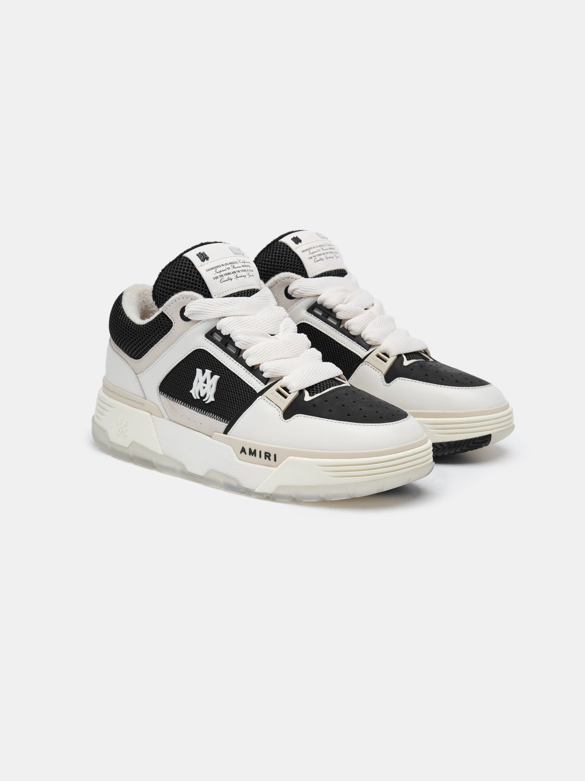 Tenis Amiri Ma-1 Hombre Negros | MKICRY-359