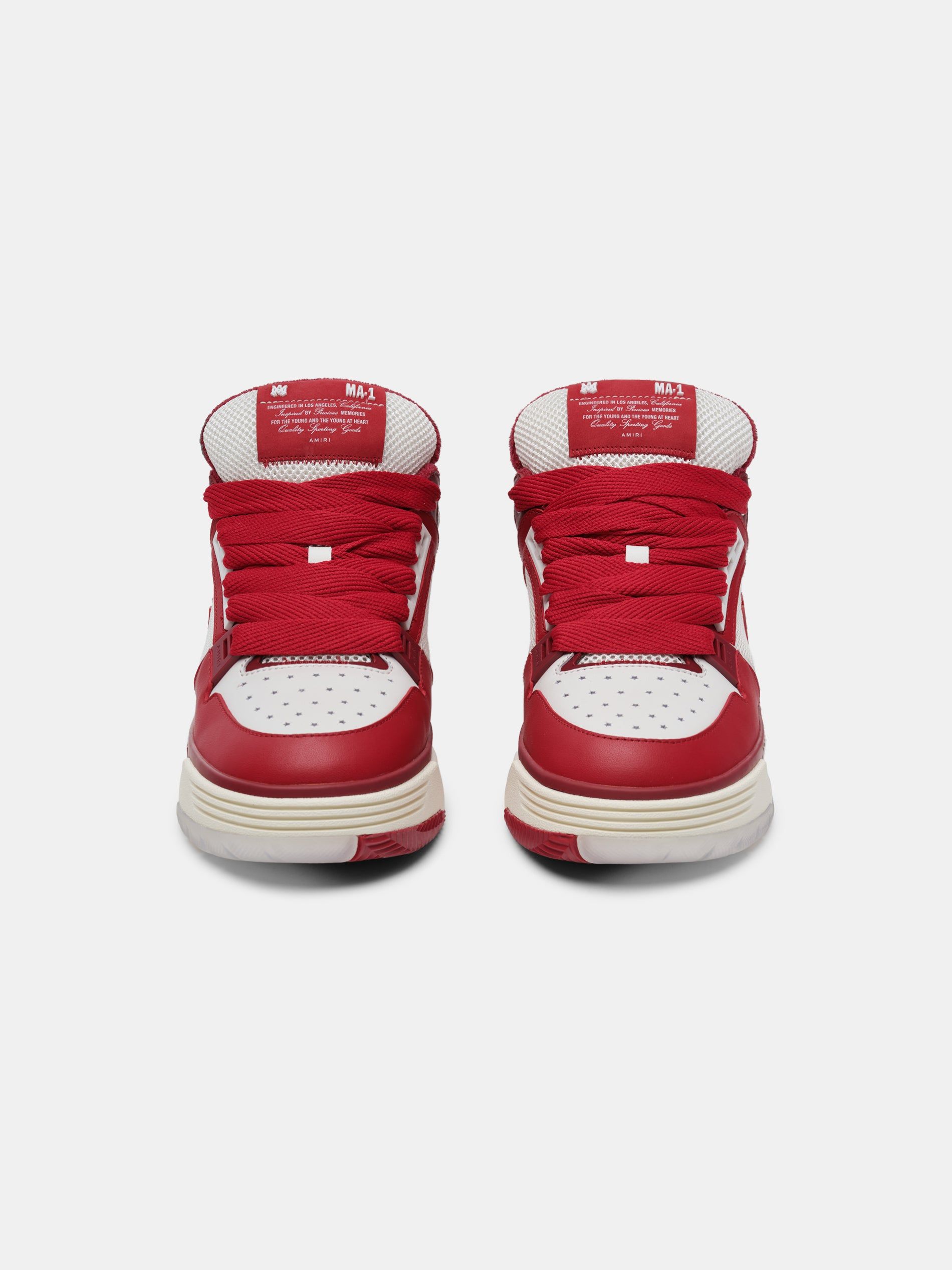 Tenis Amiri Ma-1 Hombre Rojos | PJSNZK-785