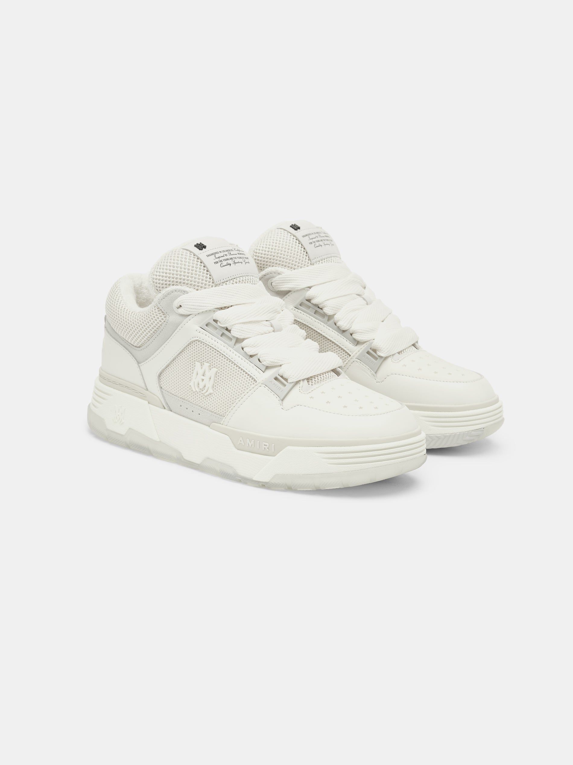 Tenis Amiri Ma-1 Mujer Alabaster | MAQYWC-736