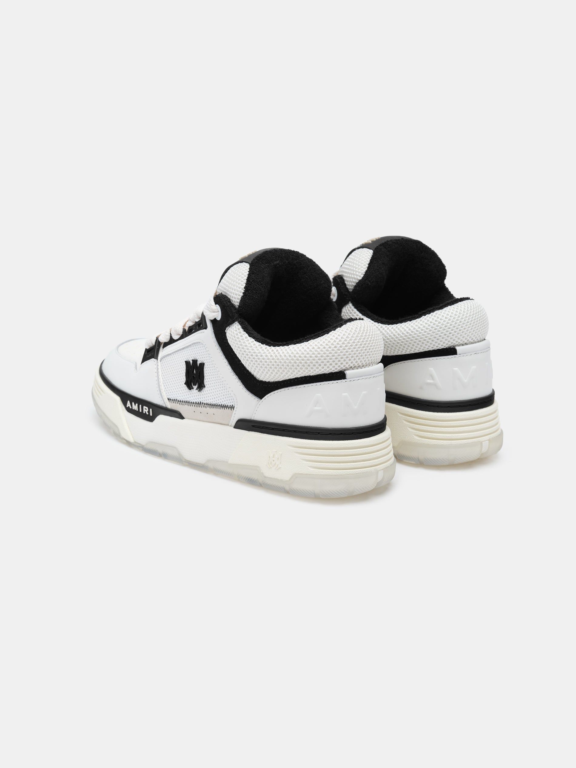 Tenis Amiri Ma-1 Mujer Blancos Negros | GFEPUA-475