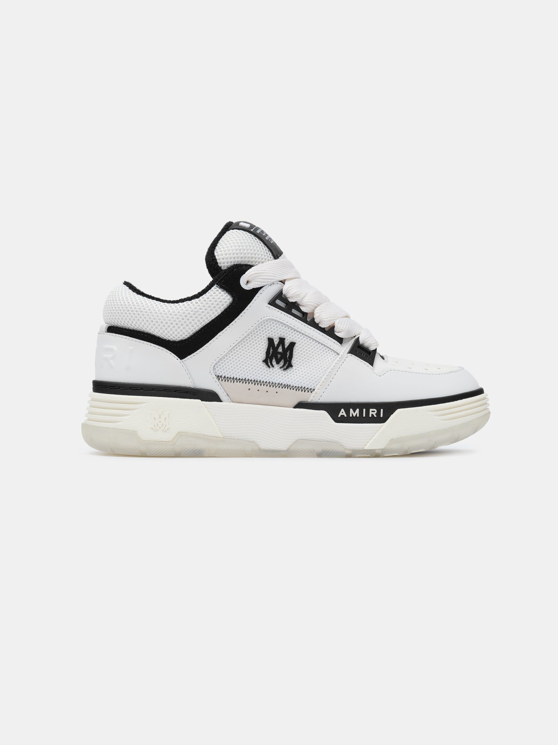 Tenis Amiri Ma-1 Mujer Blancos Negros | GFEPUA-475