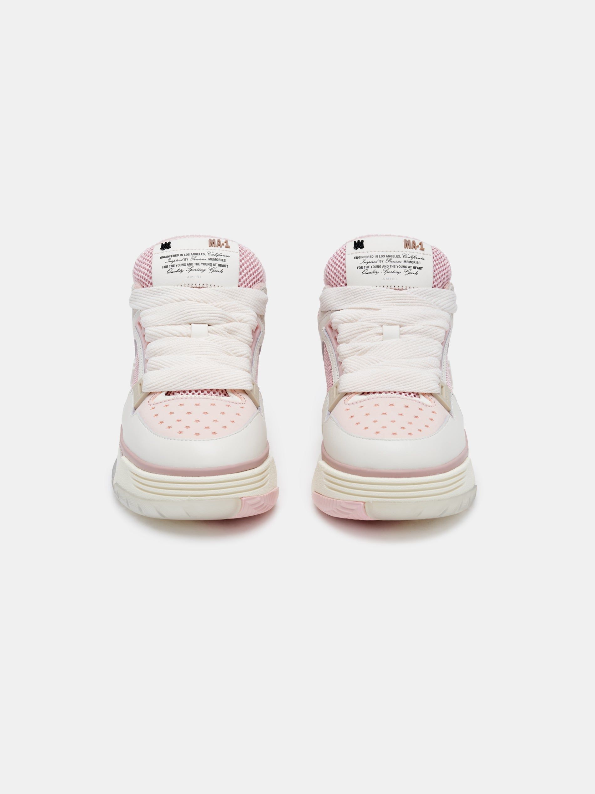 Tenis Amiri Ma-1 Mujer Rosas | LFHUDR-052